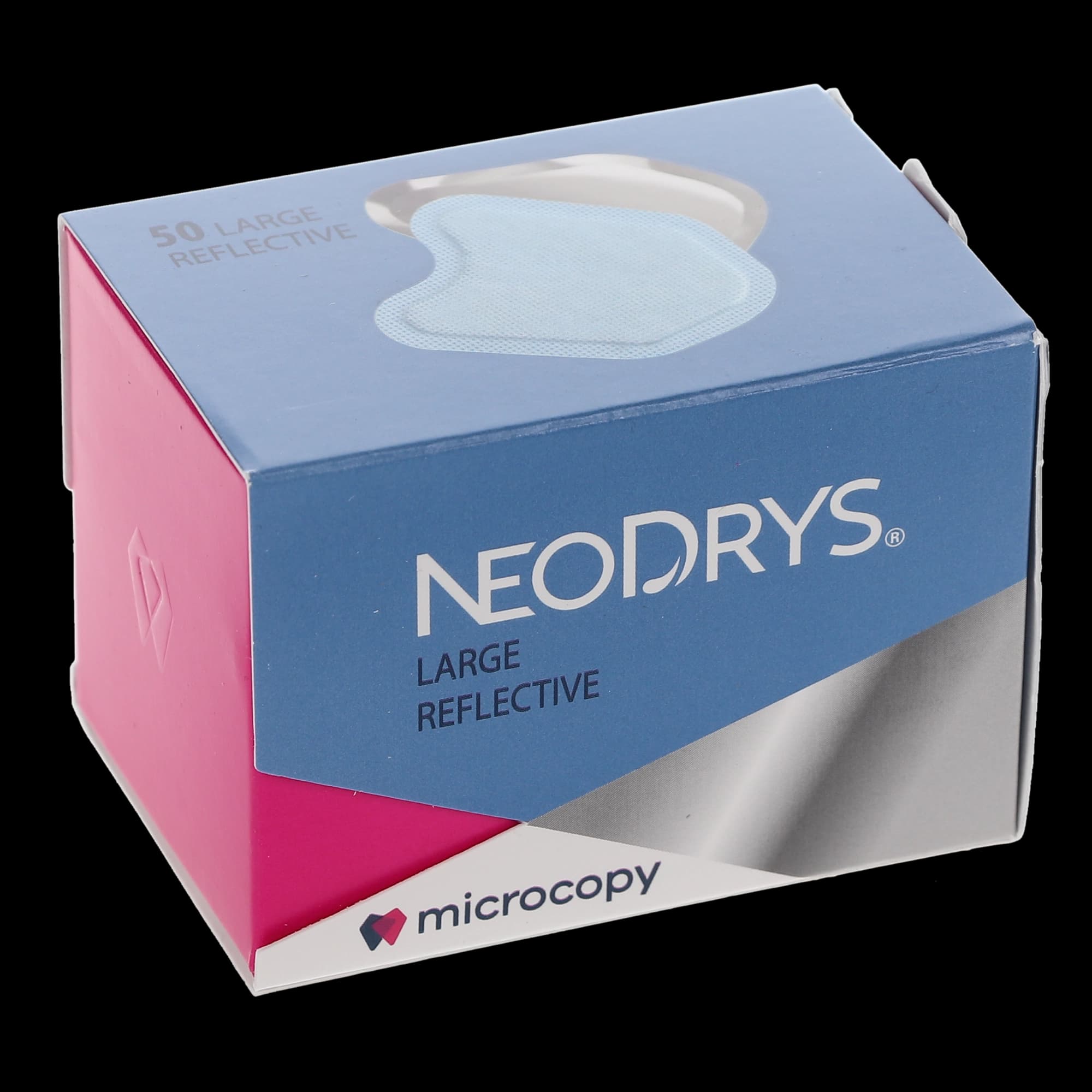 NeoDrys Reflective Saliva Absorbent Cotton Roll Substitute, Large, Blue, 50/Pk, DYRL thumbnail 9