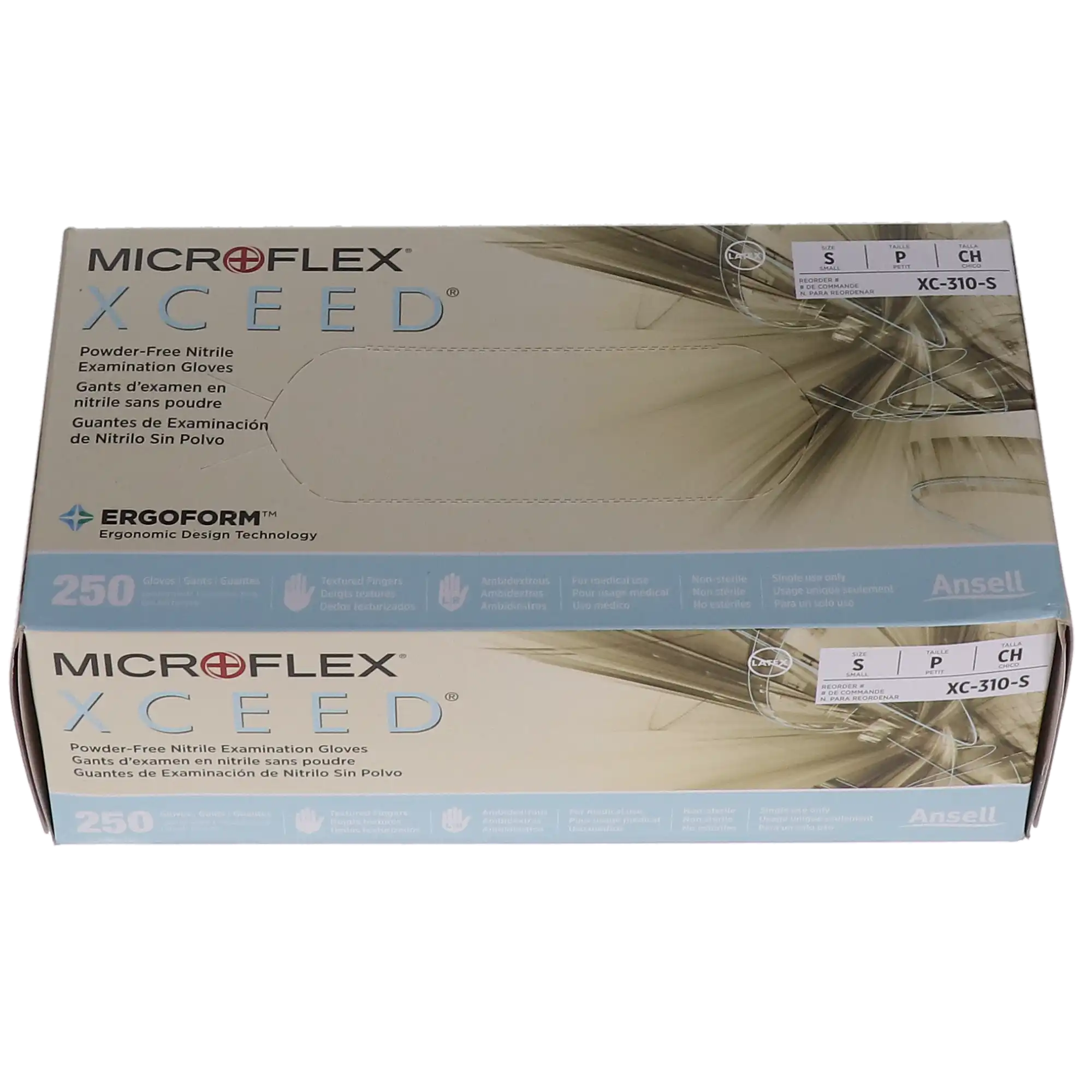 XCEED® Nitrile Examination Gloves, Powder Free, Latex Free, Blue, Small, 250/Box, XC-310-S thumbnail 9