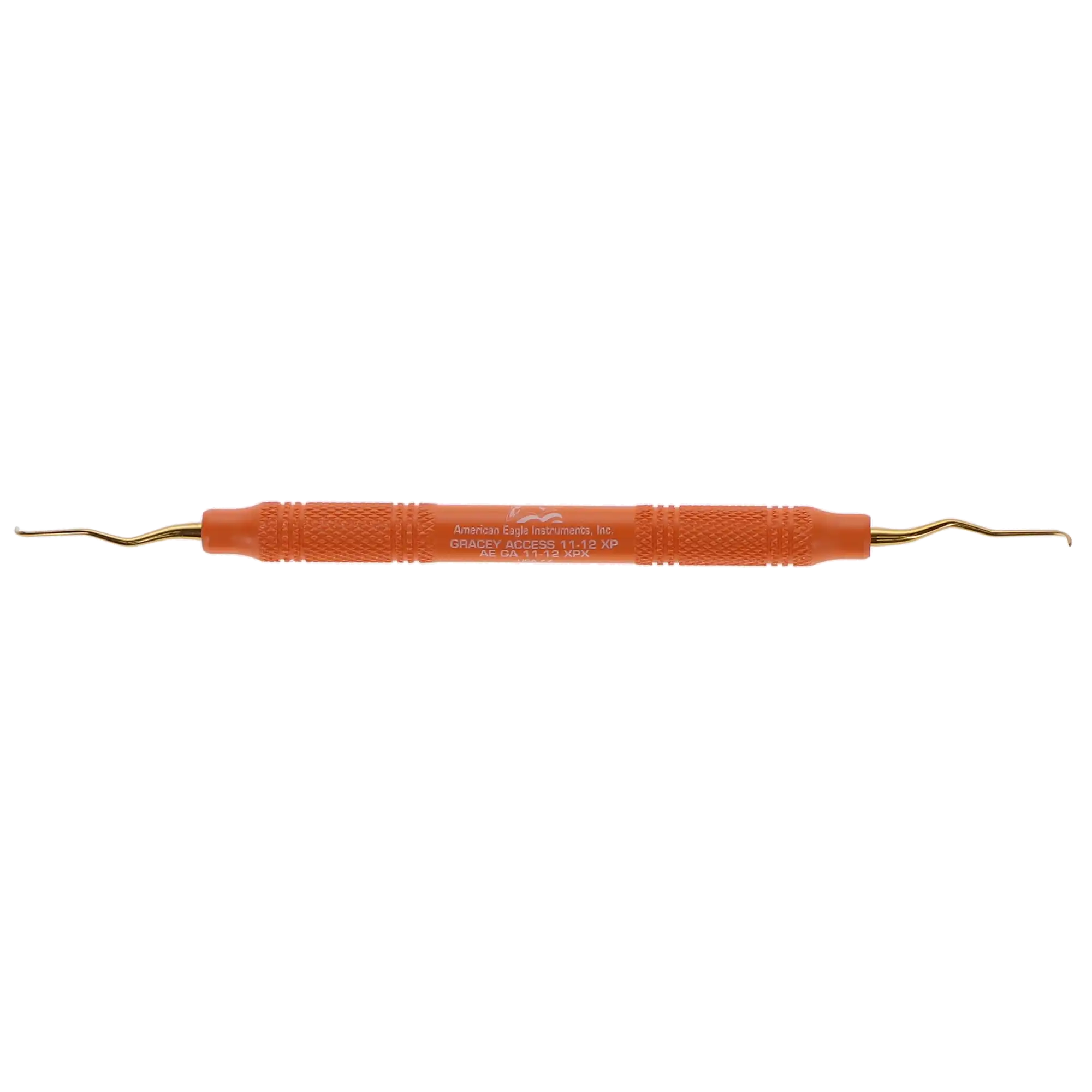 American Eagle XP Gracey Access Curette #11-12, Posterior Mesial, 3/8" EagleLite Resin Handle, Orange, 1/Pk, AEGA11-12XPX thumbnail 5