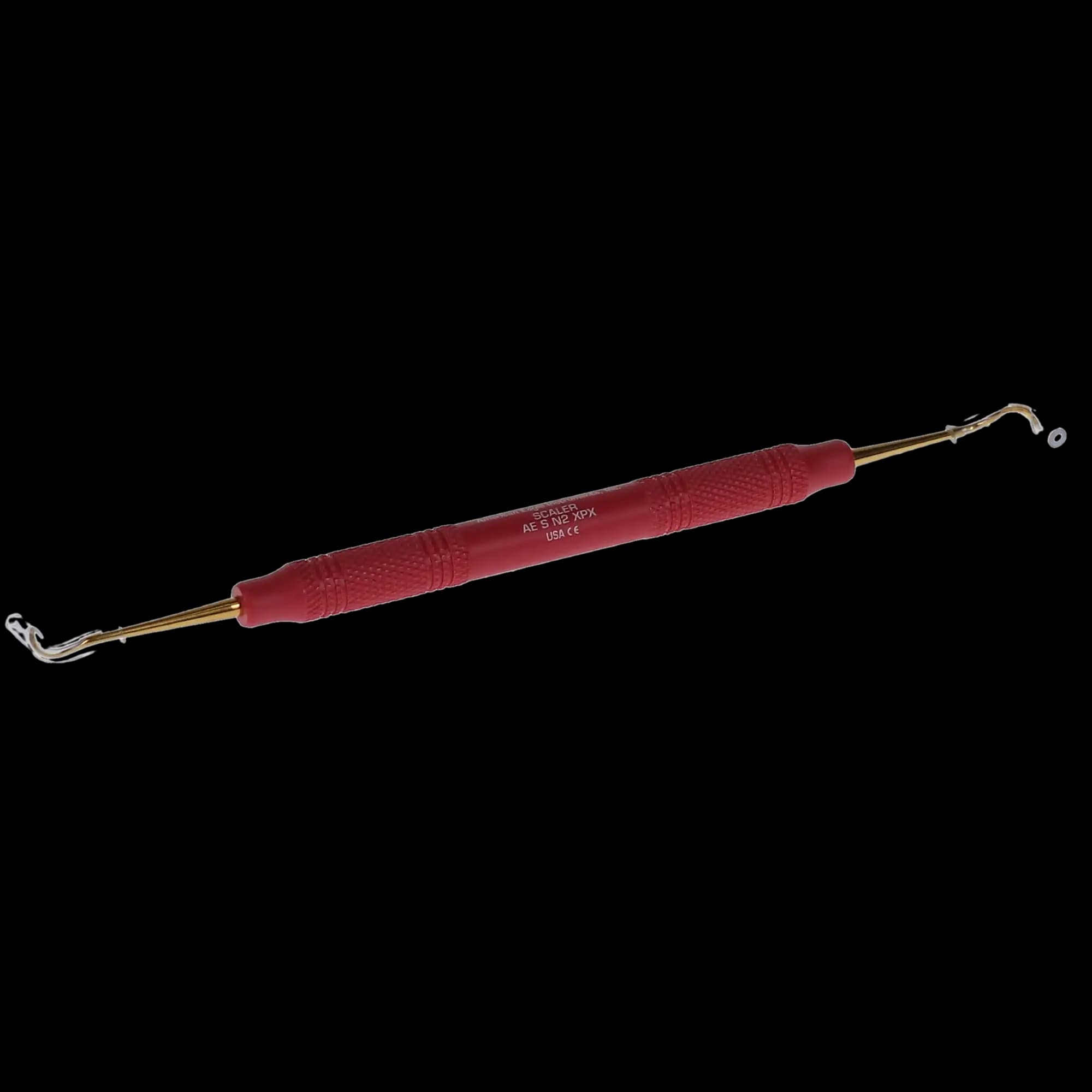 American Eagle XP Sickle Scaler, Nevi 2 (N2), Double-Ended, EagleLite Resin Handle, Posterior, 3/8" Tip, Red, 1/Pk, AESN2XPX thumbnail 3