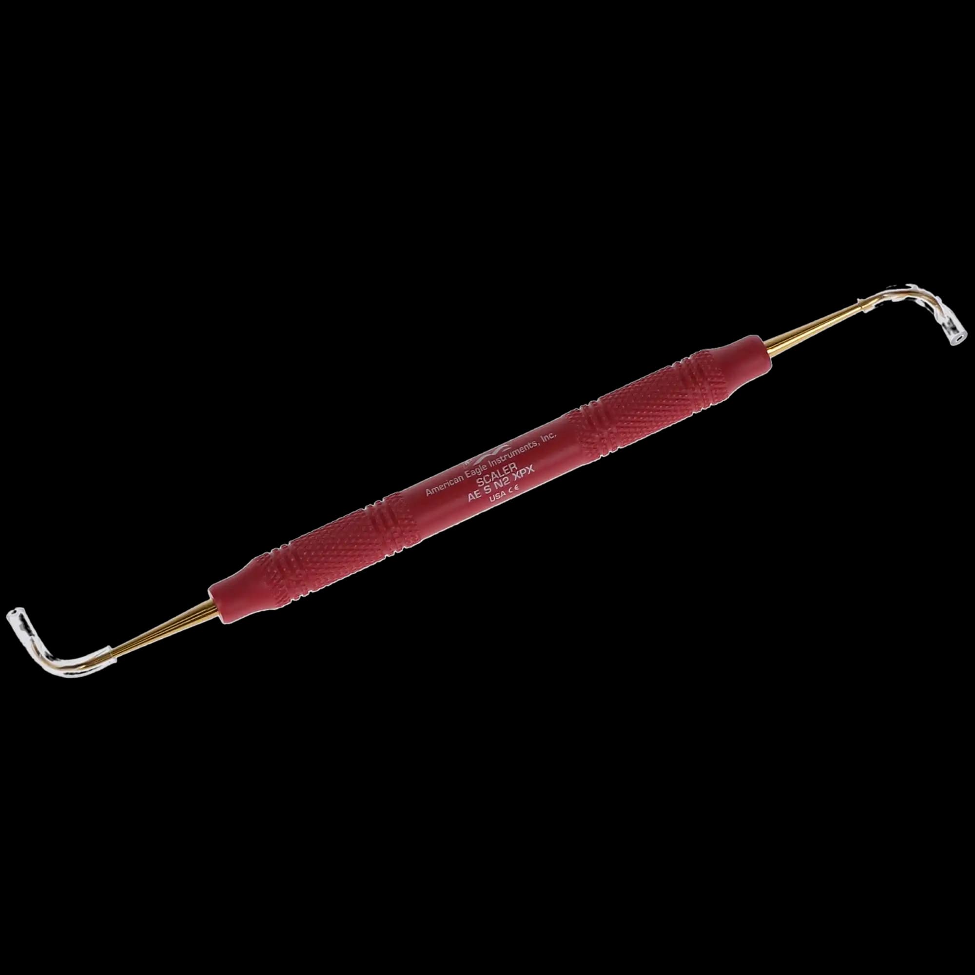 American Eagle XP Sickle Scaler, Nevi 2 (N2), Double-Ended, EagleLite Resin Handle, Posterior, 3/8" Tip, Red, 1/Pk, AESN2XPX thumbnail 4