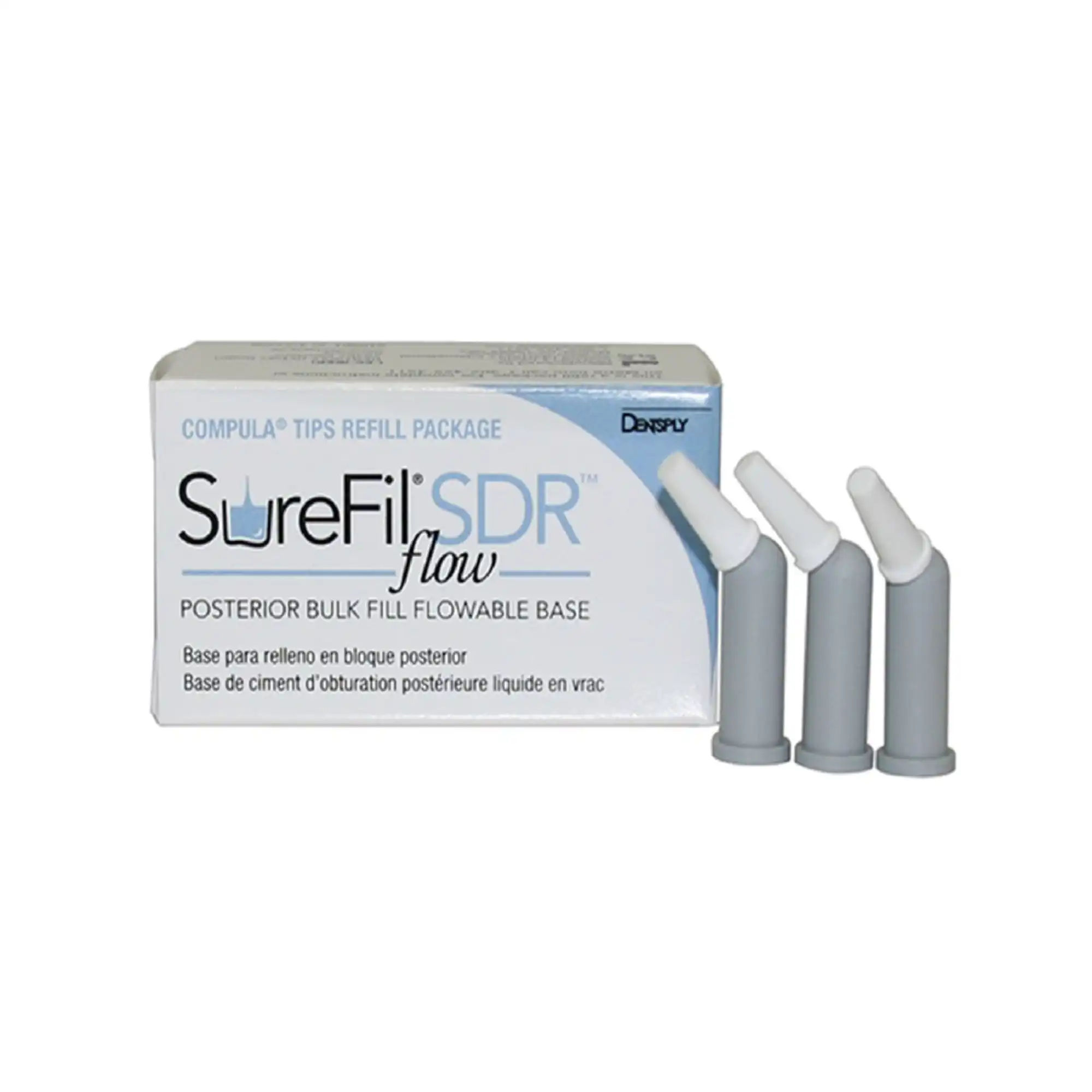 SureFil SDR flow+ Bulk Fill Flowable Composite, Universal Shade, Compula Tip Refill, 0.25 g, 15/Pk, 61C101 thumbnail 8