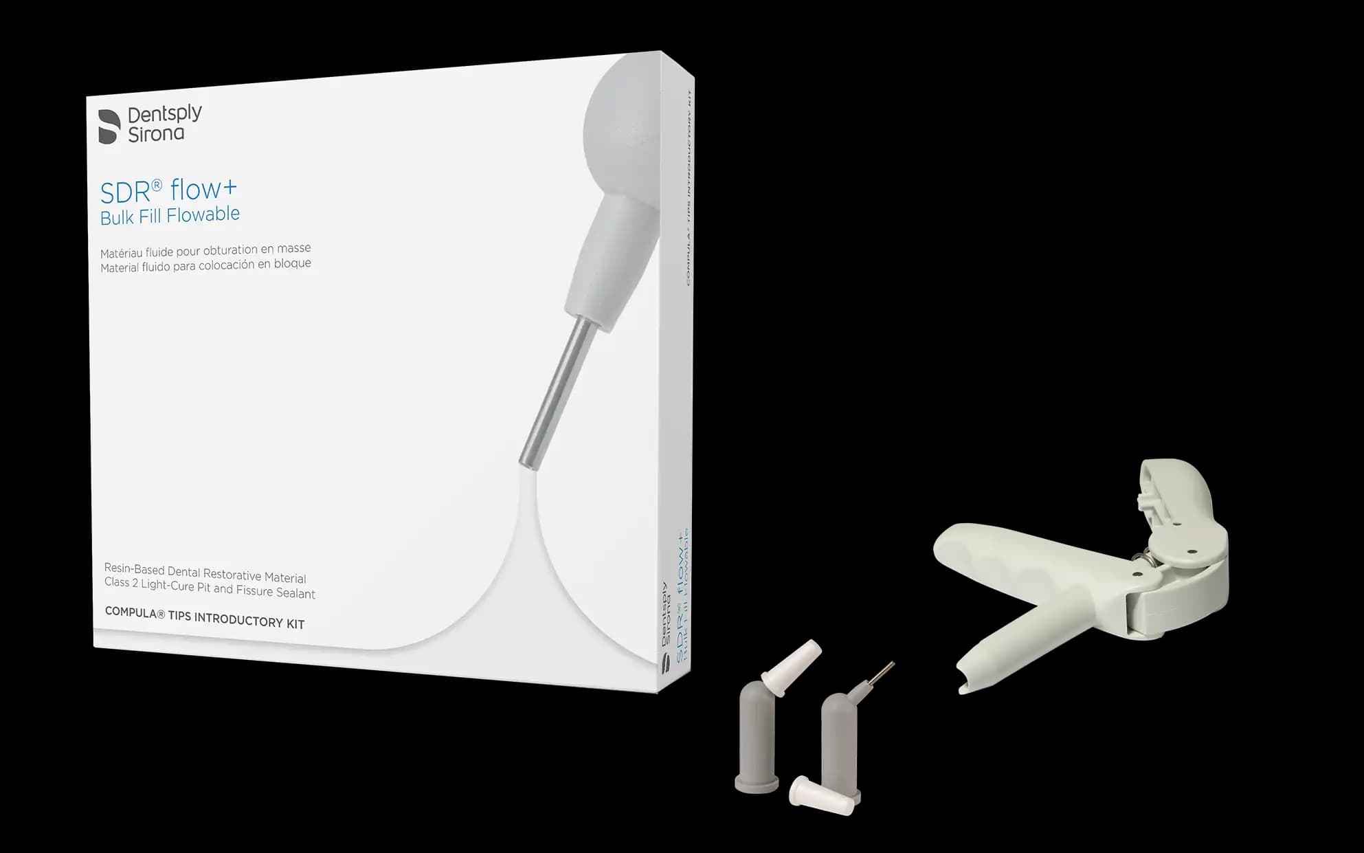 SureFil SDR Flow+ Bulk Fill Flowable Composite, Universal Shade, 0.25 g Compula Tips Refill, 50/Pk, 61C103 thumbnail 8