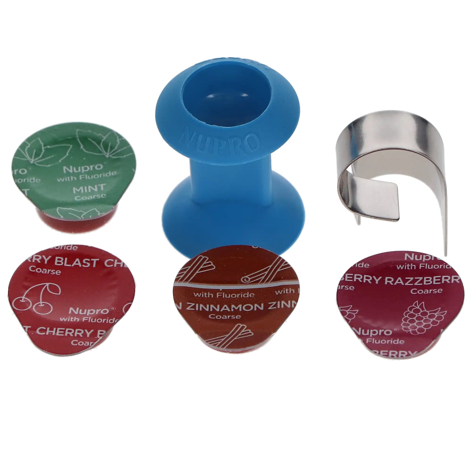 NUPRO® Prophy Paste, Coarse Grit, Adult Variety Pack with Fluoride, 200 Single-Dose Cups (50 each Cherry, Mint, Razzberry, Zinnamon), 638028 thumbnail 13