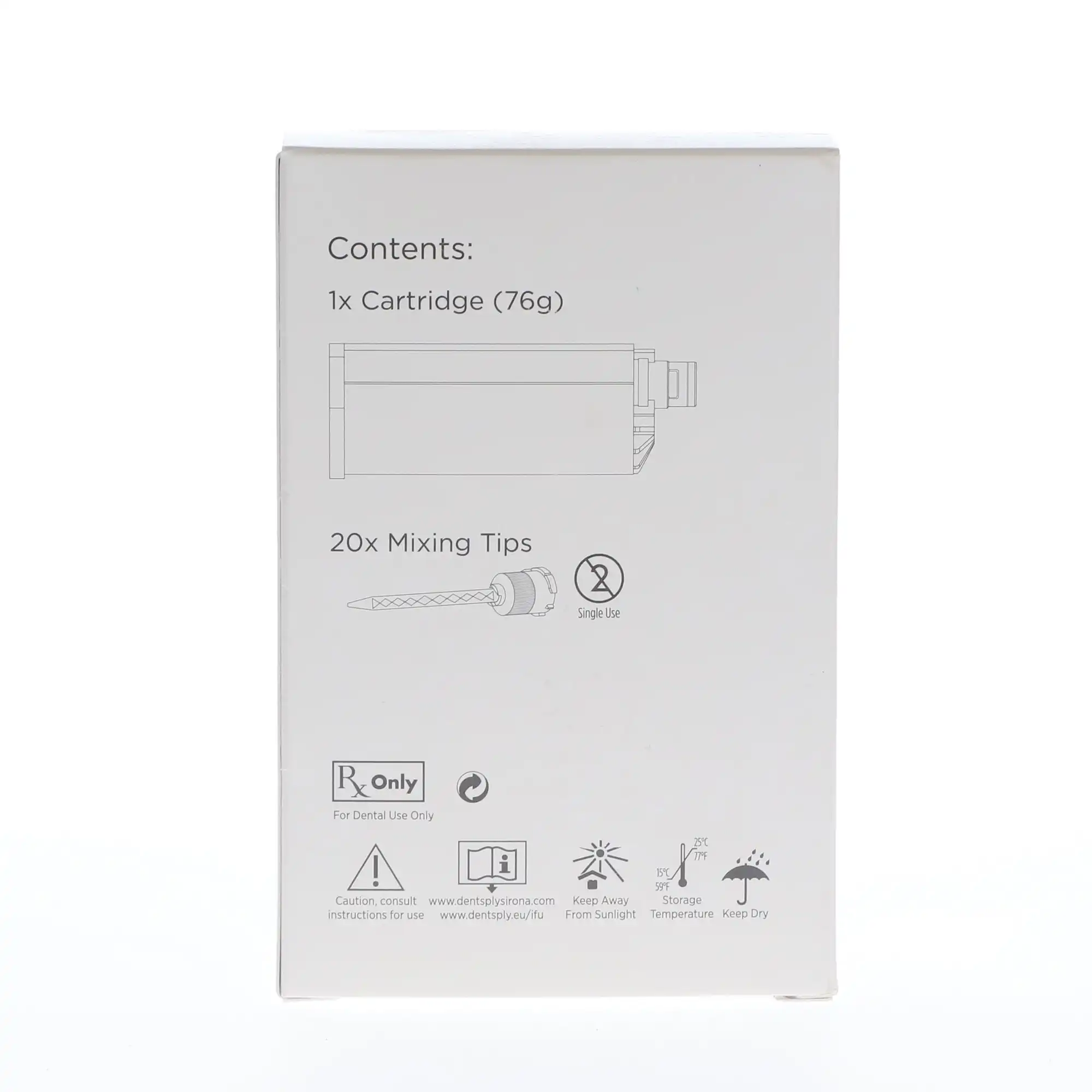 Integrity Temporary Crown & Bridge Material, Cartridge Refill, Shade B1, 76 g, 666240 thumbnail 9