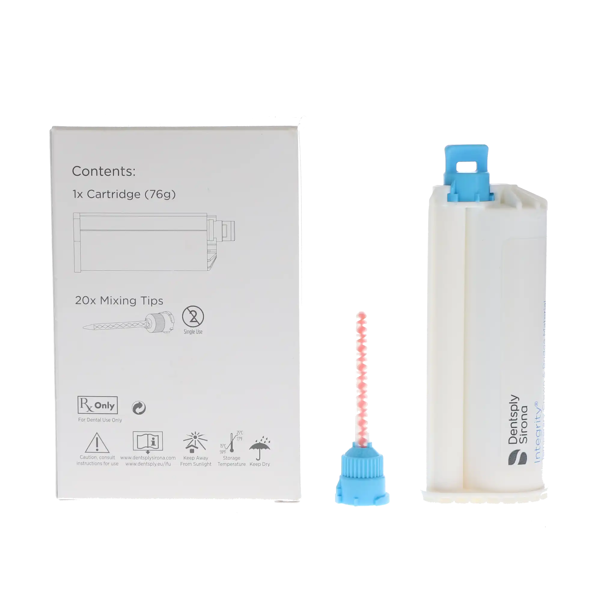 Integrity Temporary Crown & Bridge Material, Cartridge Refill, Shade B1, 76 g, 666240 thumbnail 11