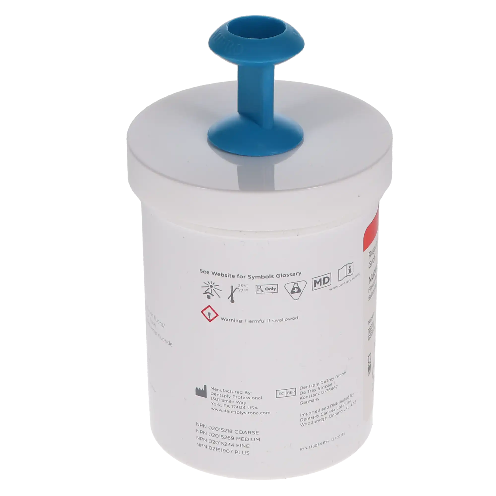NUPRO Prophy Paste, Coarse Grit, Orange, with Fluoride, 12 oz Jar, 801111 thumbnail 3