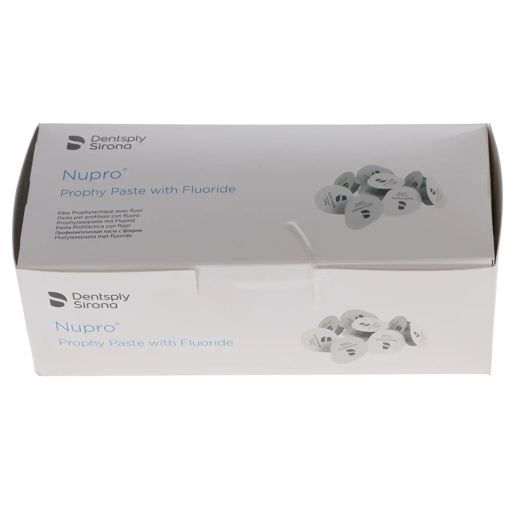 Nupro Extra Care Prophy Paste with Fluoride, Medium Grit, Mint, Unit Dose Cups, 200/Box, 801222 thumbnail 9