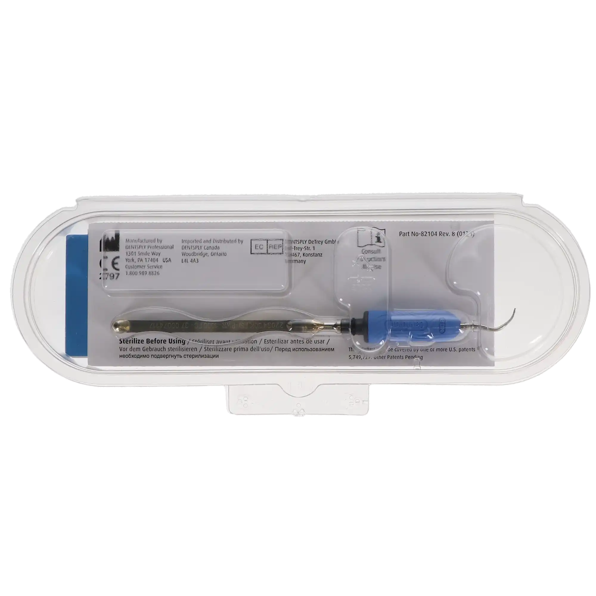 Cavitron FSI PowerLINE-1000 Ultrasonic Insert, FitGrip, 30K, Blue, Triple Bend, 1/Pk, 82004 thumbnail 10