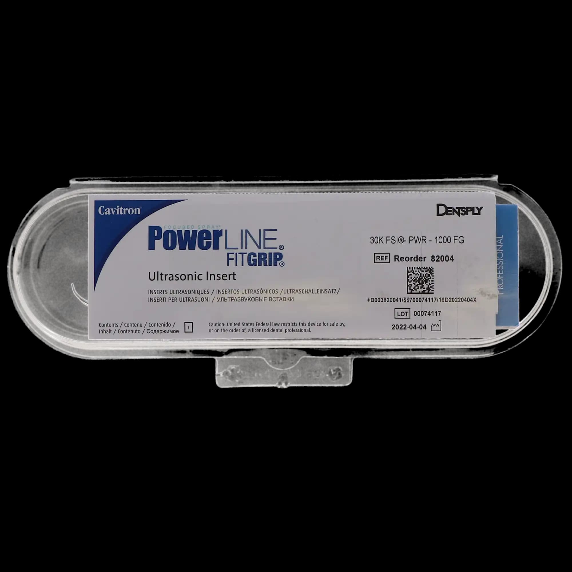 Cavitron FSI PowerLINE-1000 Ultrasonic Insert, FitGrip, 30K, Blue, Triple Bend, 1/Pk, 82004 thumbnail 11
