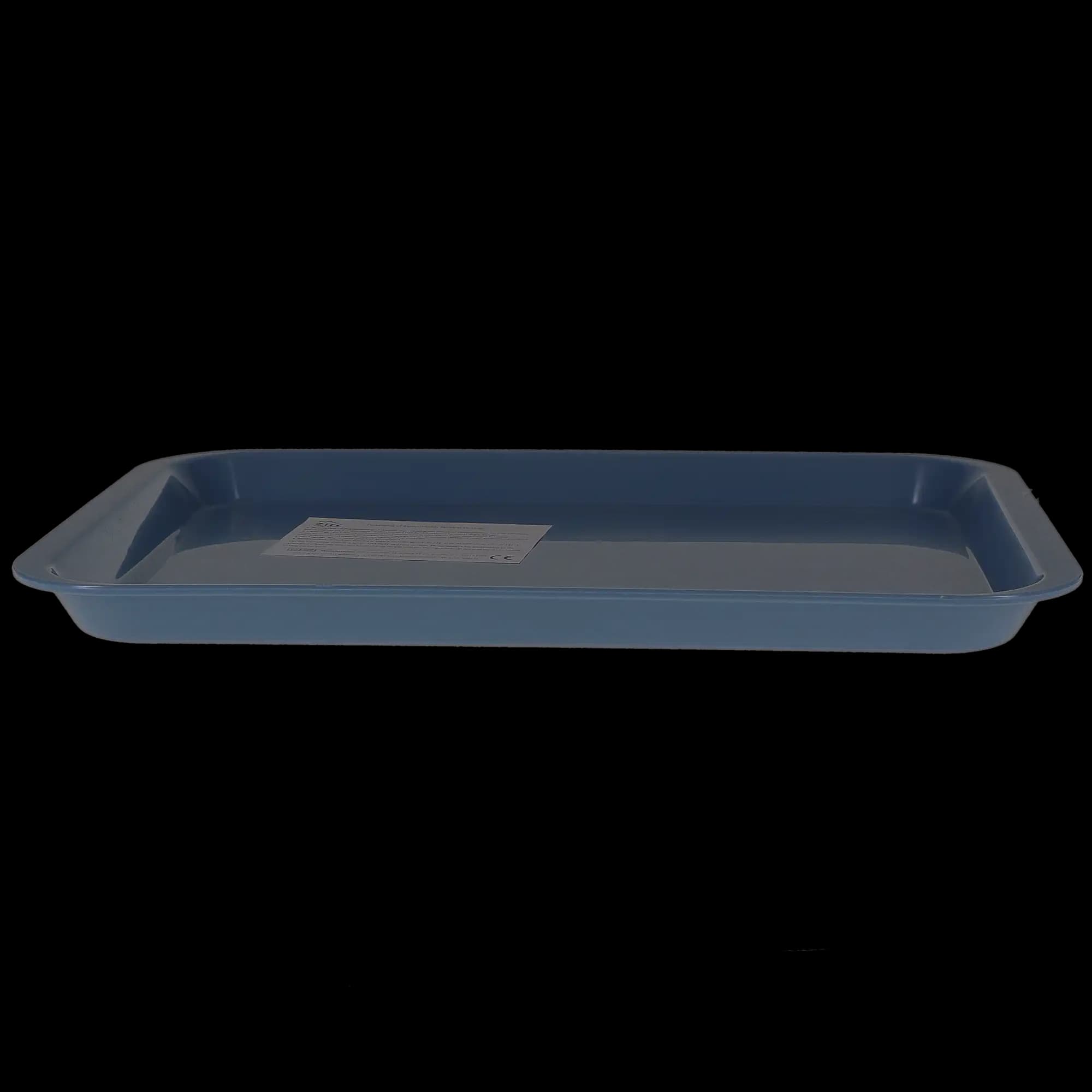 Zirc B-Lok Flat Set-Up Tray, Size B, Blue, 13-3/8" x 9-5/8" x 7/8", 20Z401B thumbnail 2