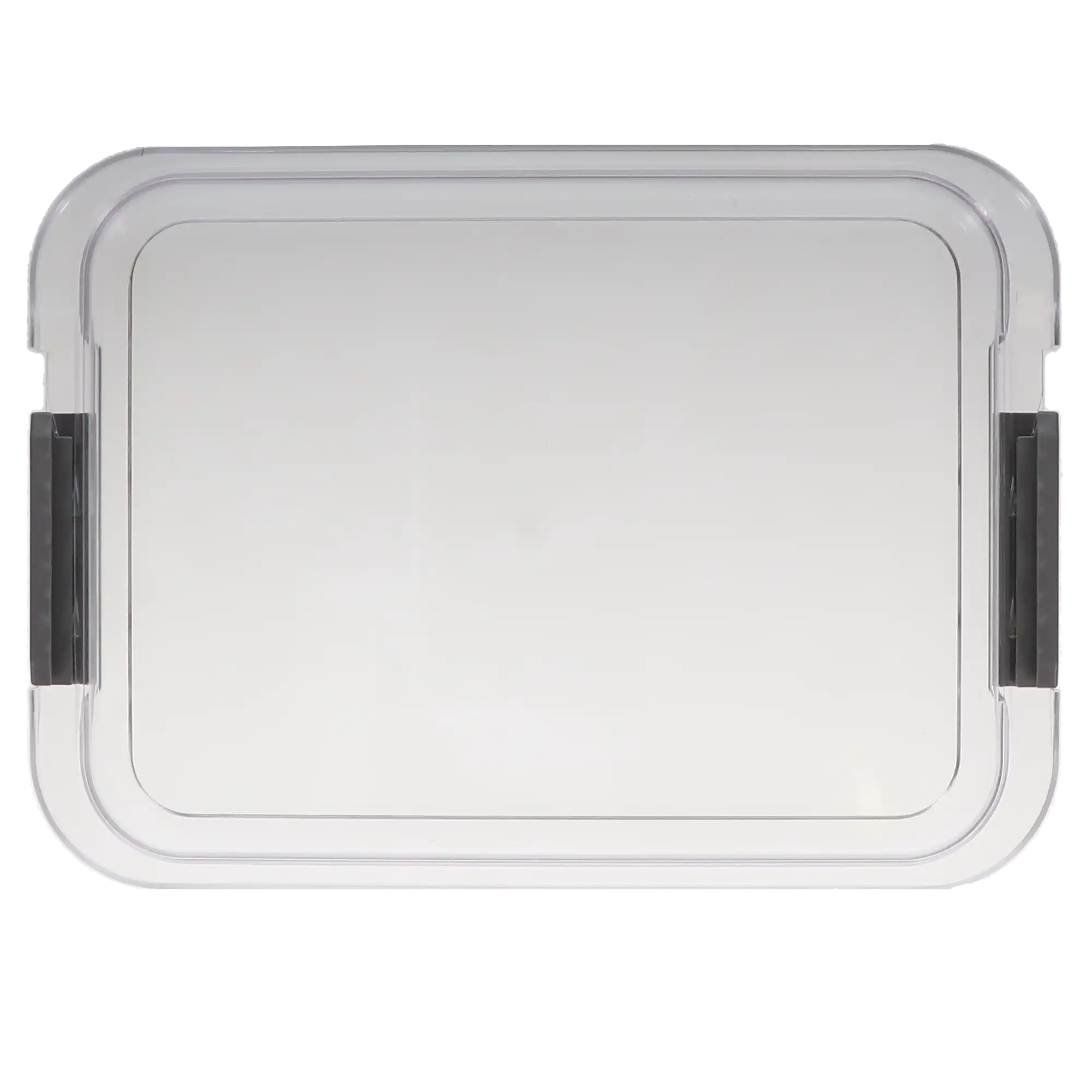 Zirc Safe-Lok B-Size Locking Tray Cover, Clear, 13-7/8" x 9-7/8" x 3/4", 1/Pk, 20Z445 thumbnail 6