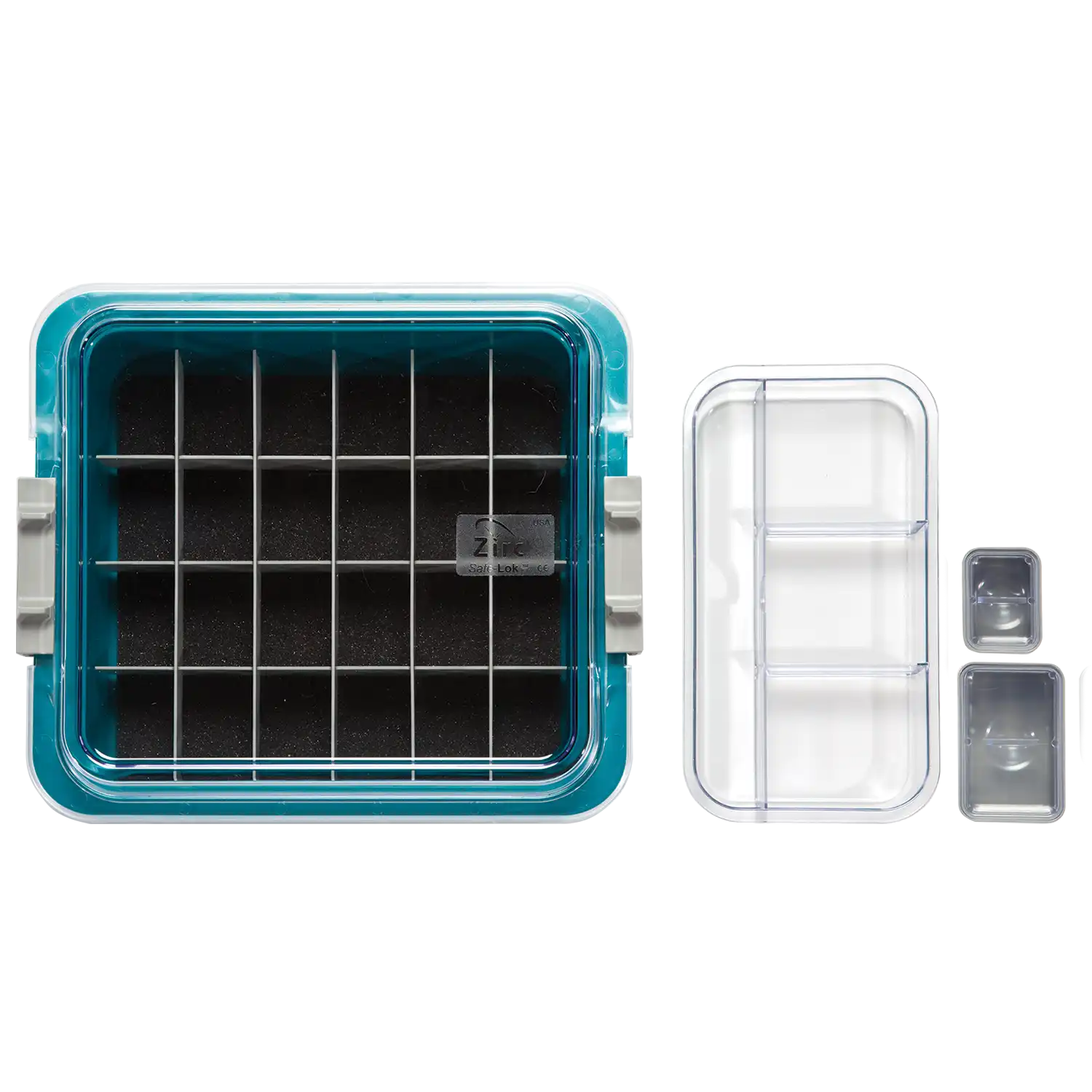Zirc Complete Procedure Tub Kit, Teal, 12-5/8" L x 11-1/4" W x 4" H, 1/Pk, 20Z455-J thumbnail 2