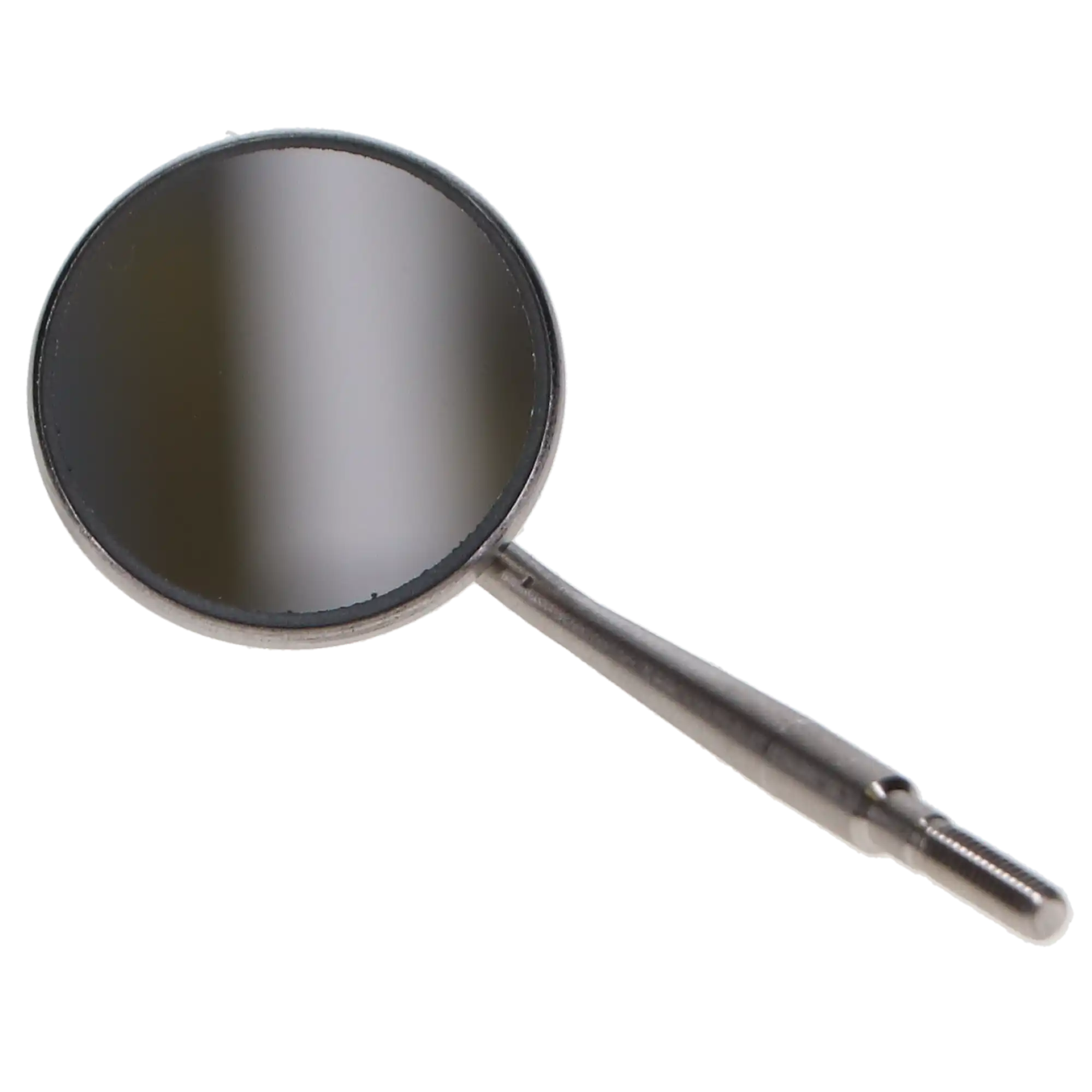Crystal HD Stainless-Steel Mouth Mirror Head, Cone Socket, #5, 24mm, 12/Pk, 50R381 thumbnail 2