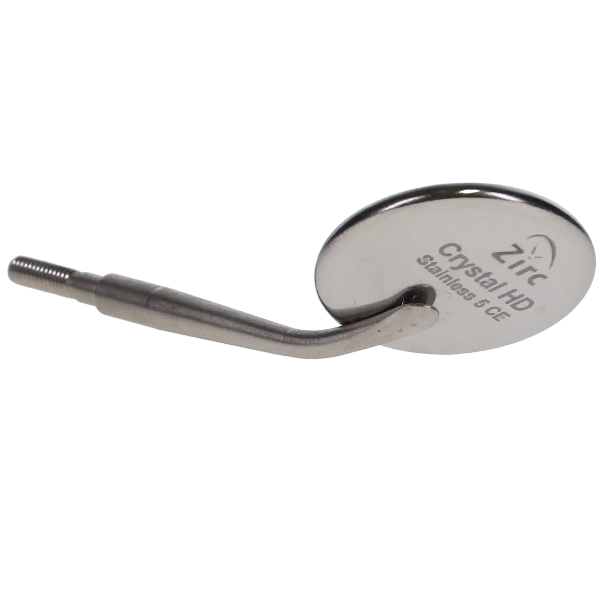 Crystal HD Stainless-Steel Mouth Mirror Head, Cone Socket, #5, 24mm, 12/Pk, 50R381 thumbnail 3