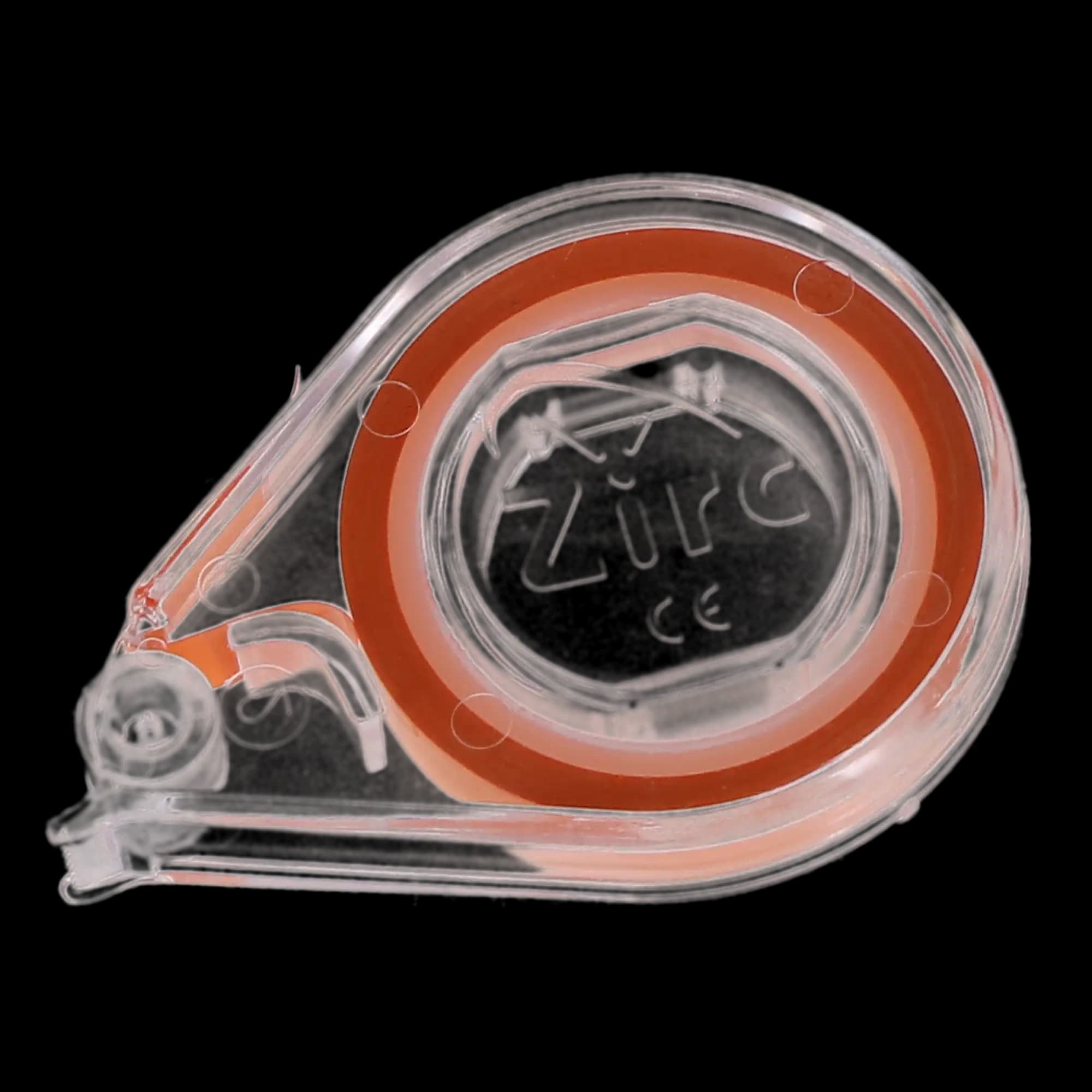 Zirc E-Z ID Tape Roll, Neon Orange, 10' x 1/4", 1 Roll, 70Z300Q thumbnail 4