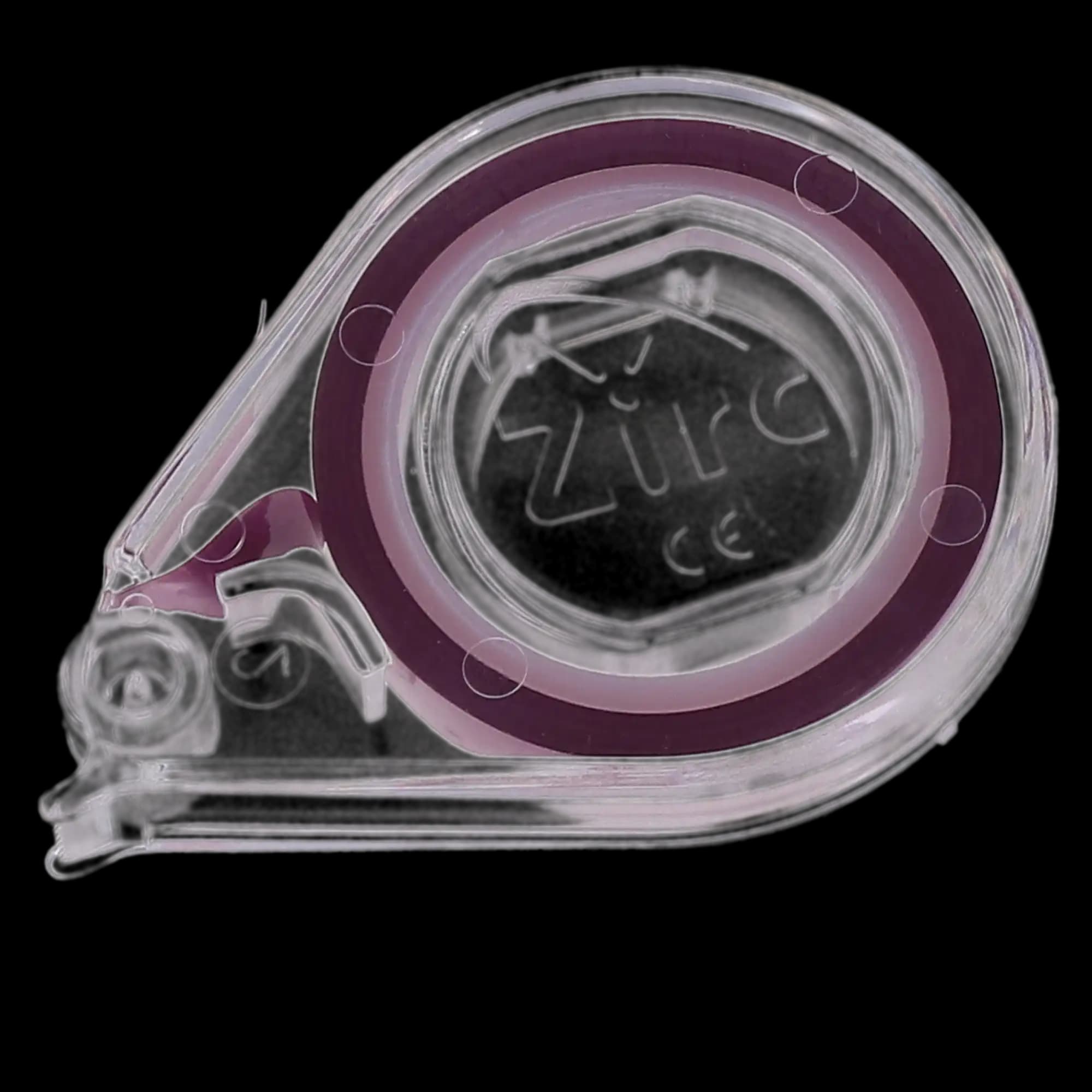 Zirc E-Z ID Tape Roll, Neon Purple, 10' x 1/4", 1 Roll, 70Z300R thumbnail 4
