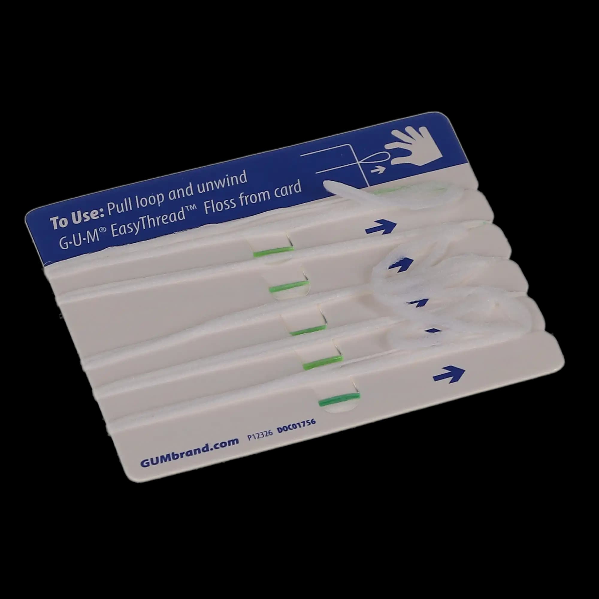 GUM EasyThread Floss Sample Packs, 100 Envelopes/Box, 3200PQ thumbnail 3