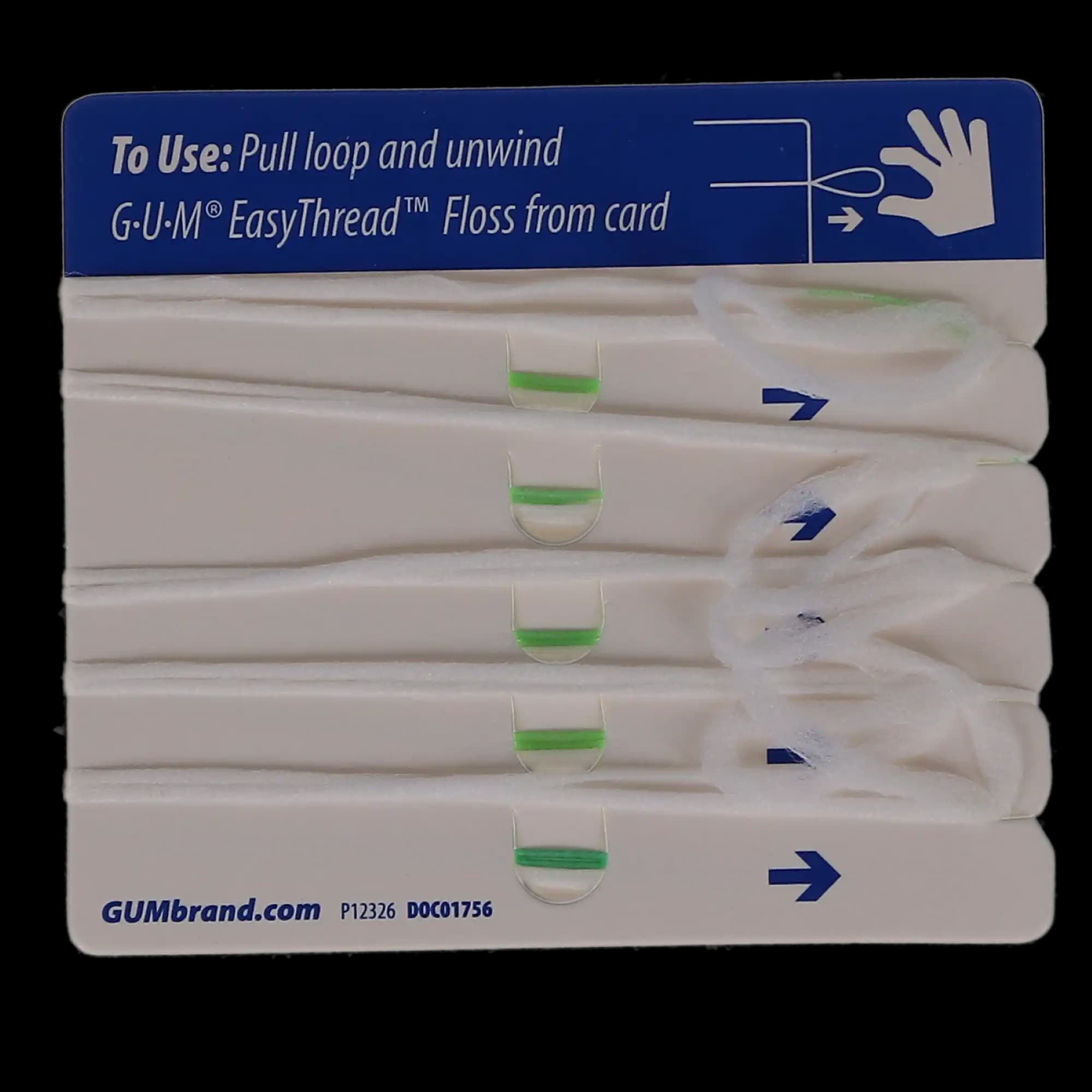 GUM EasyThread Floss Sample Packs, 100 Envelopes/Box, 3200PQ thumbnail 6