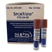SporView Self-Contained Steam Biological Indicators, 24-Hour, 25/Box, SCS-025 thumbnail 4