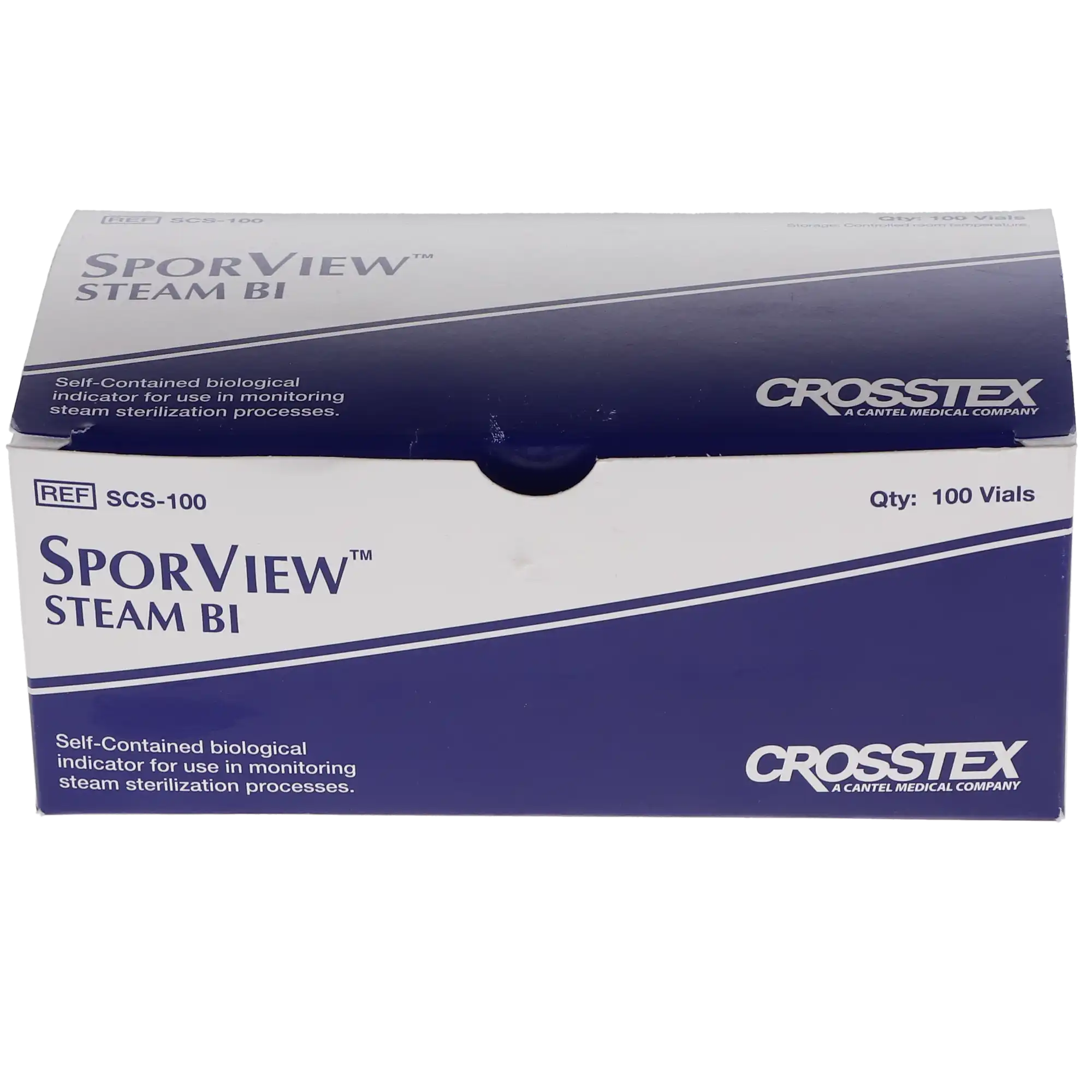 Crosstex SporView Self-Contained Steam Biological Indicators, 24-Hour, 100/Box, SCS-100 thumbnail 9