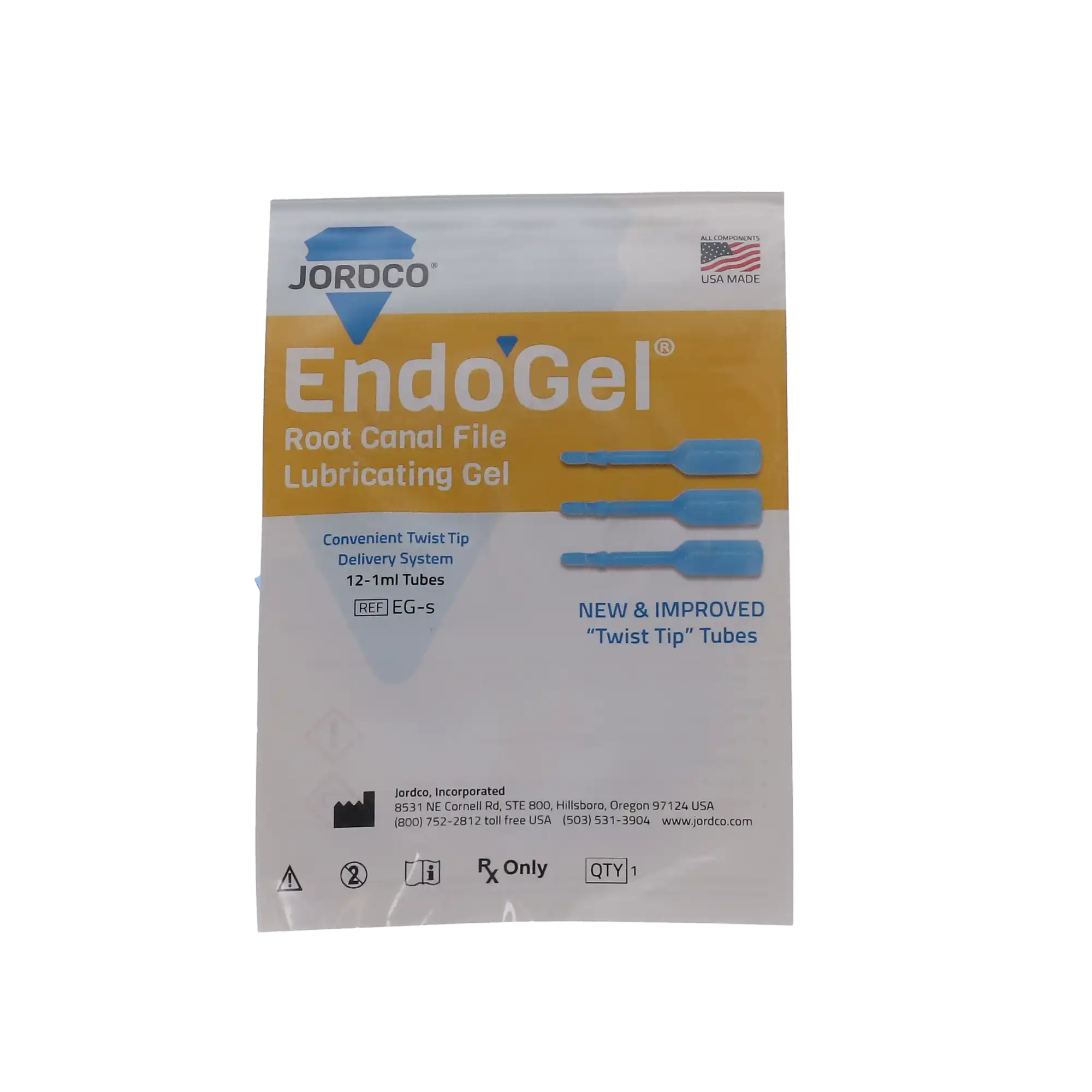EndoGel Root Canal File Lubricating Gel with EDTA, 1 mL MicroDose Twist-Tip Tubes, 12/Pk, EG-S thumbnail 7