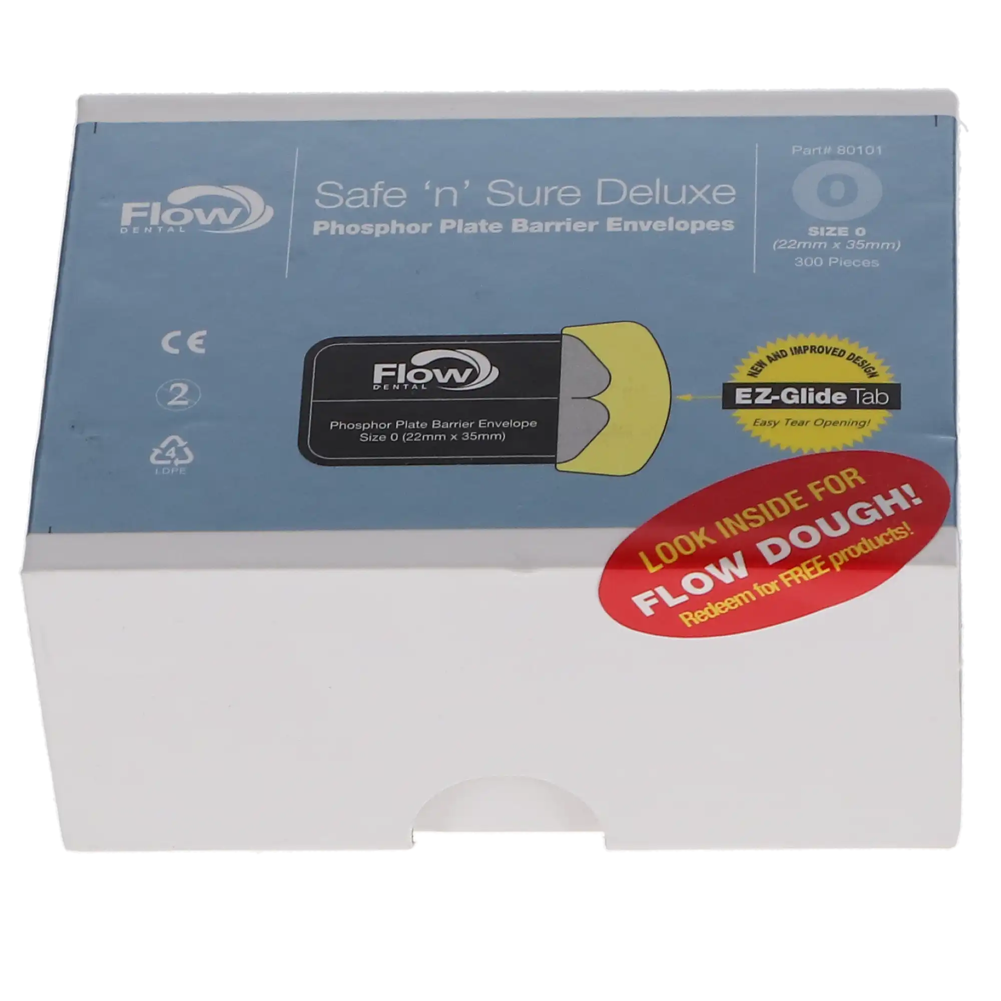 Safe 'n' Sure Deluxe Barrier Envelopes, Size #0, 300/Pk, 80101 thumbnail 4