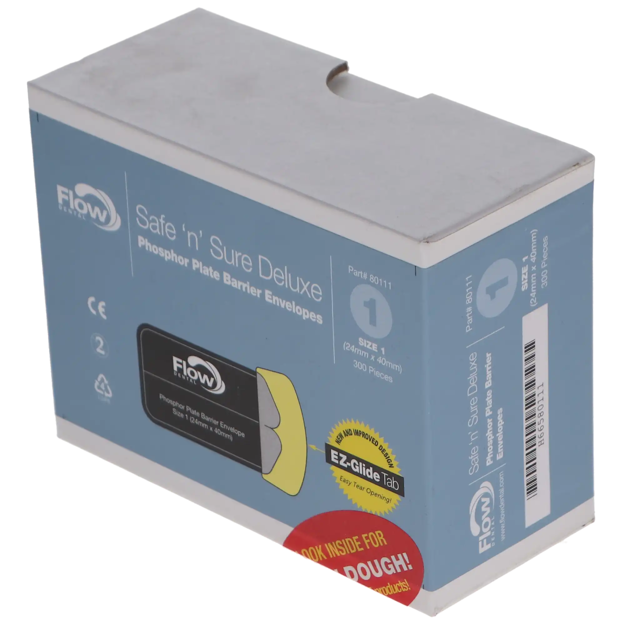 Safe 'n' Sure Deluxe Phosphor Plate Barrier Envelopes, Size #1, 300/Pk, 80111 thumbnail 5
