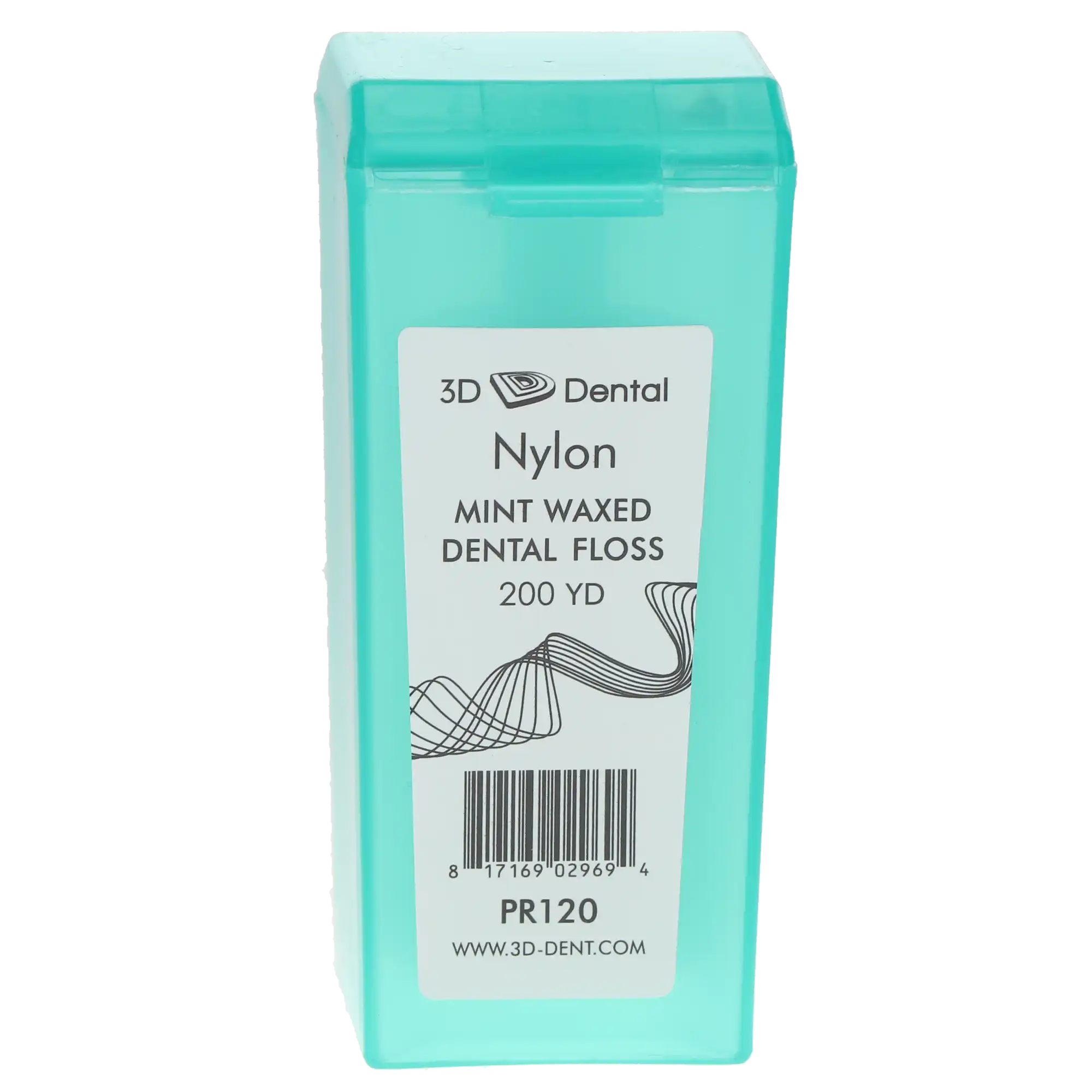 3D Dental Waxed Dental Floss Refill, Mint, 200 yd Spool, 1/Pk, PR120 thumbnail 4