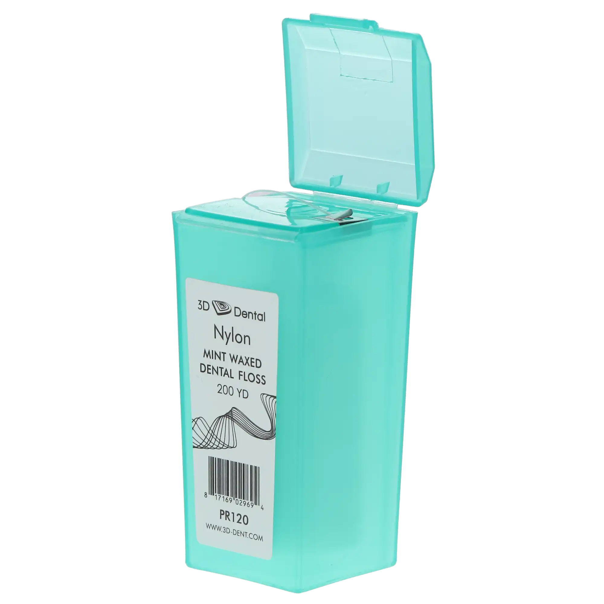 3D Dental Waxed Dental Floss Refill, Mint, 200 yd Spool, 1/Pk, PR120 thumbnail 5
