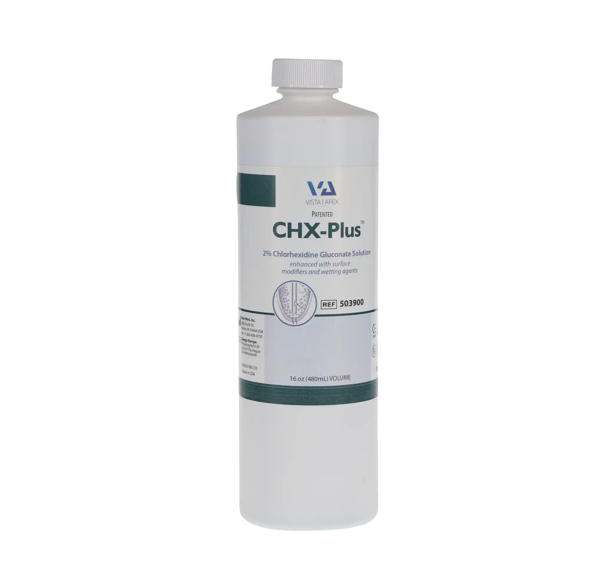 CHX-Plus Irrigant, 2% Chlorhexidine Gluconate, 16 oz Bottle, 1/Pk, 503900 thumbnail 10