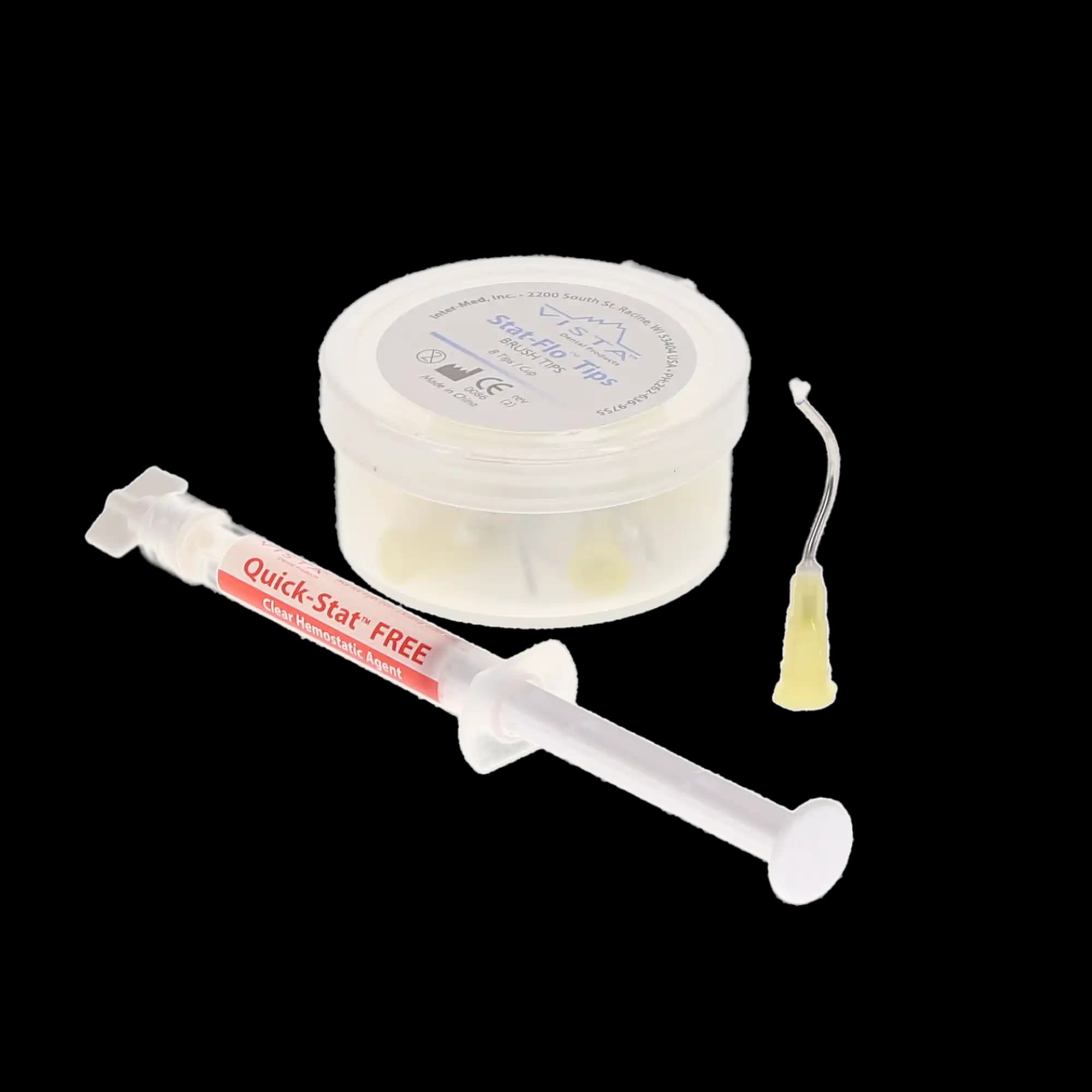 Quick-Stat FREE Clear Hemostatic Gel, 25% Aluminum Chloride, Standard Syringe Kit, 1.2 mL, 4/Pk, 504600 thumbnail 3