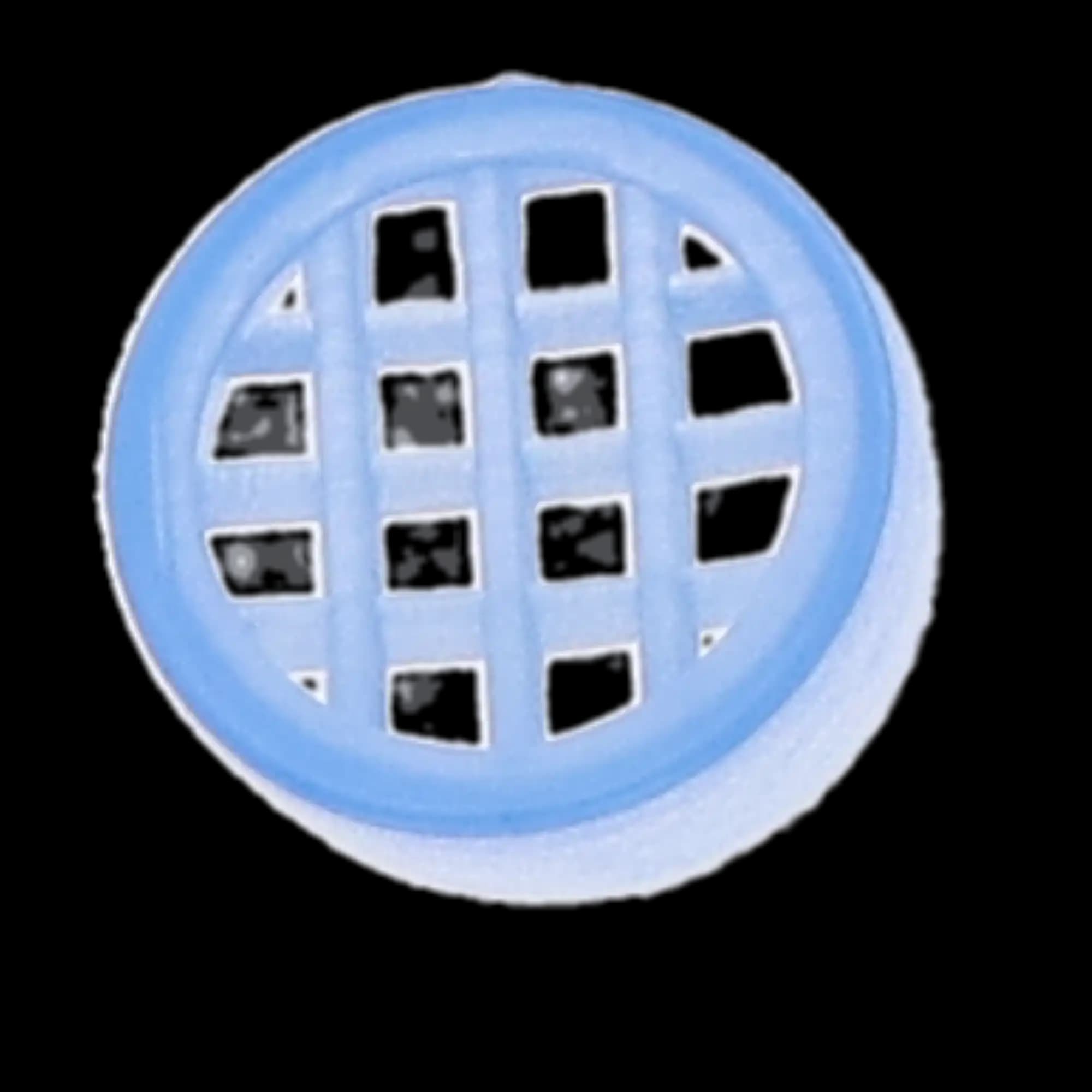 Vista Disposable High Volume Evacuator (HVE) Screens, Plastic, Blue, 100/Pk, 803011 thumbnail 5