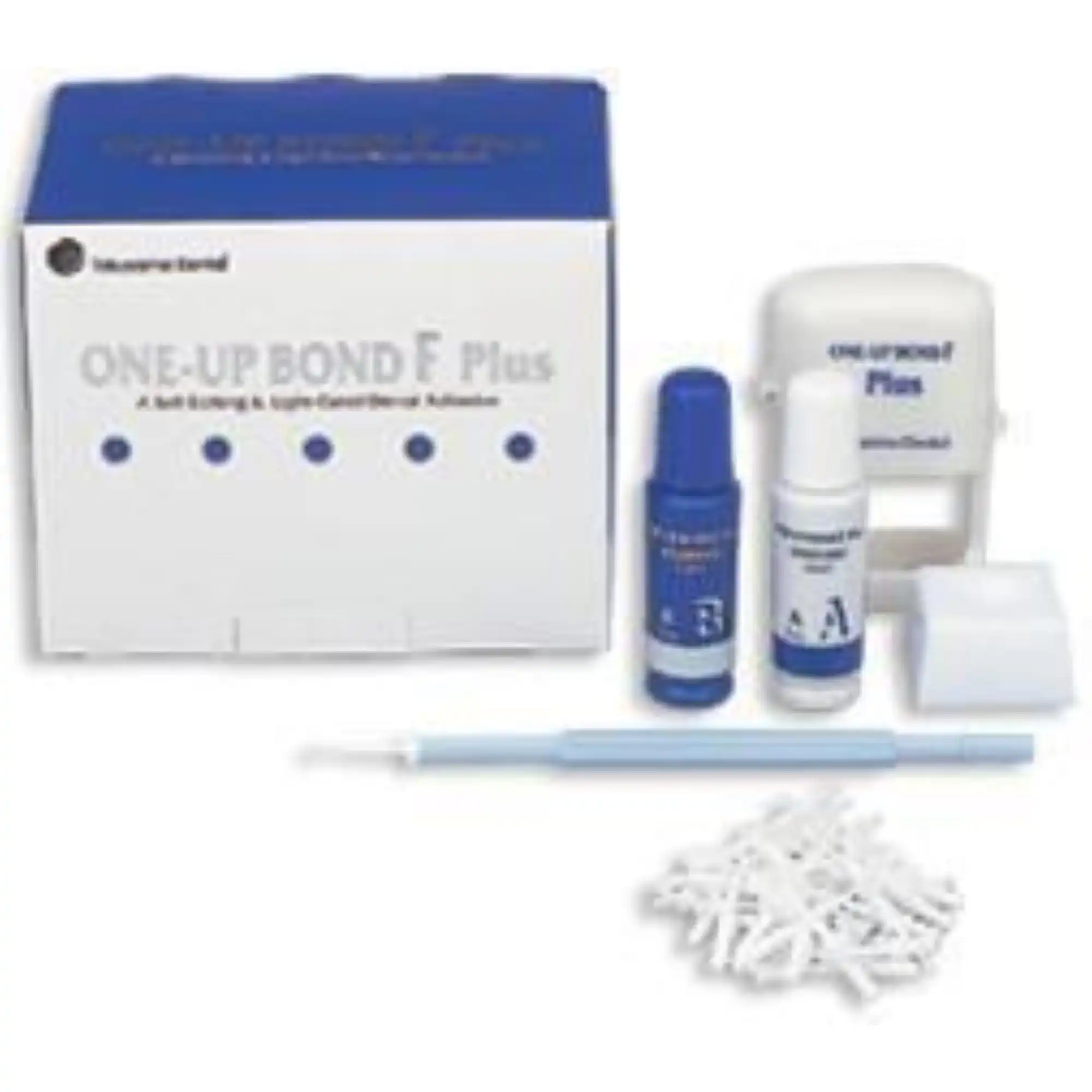 One-Up Bond F Plus Self-Etch Light-Cure Bonding Agent Kit, 5 mL A + 5 mL B, 50 Applicator Tips, 14706 thumbnail 6