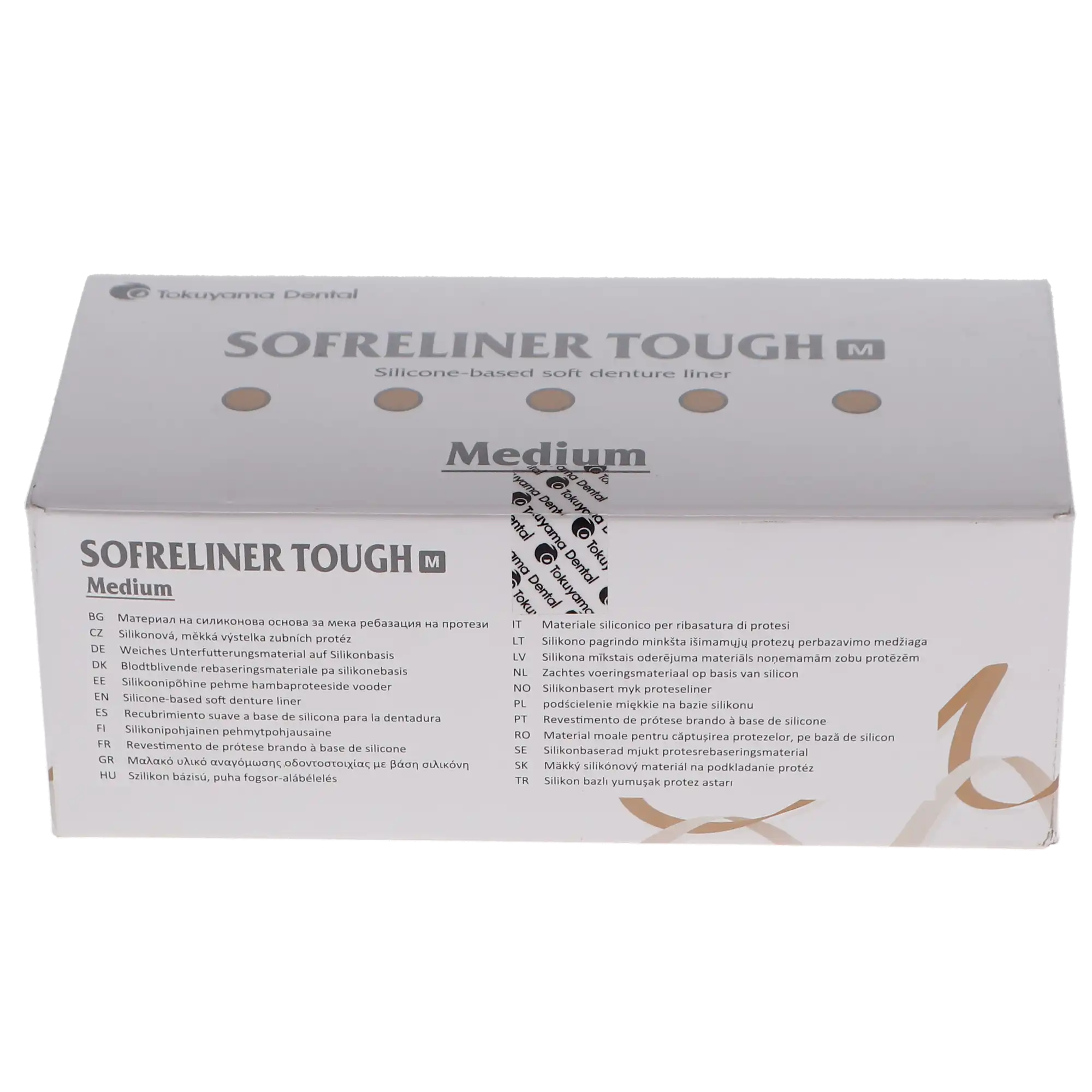 Tokuyama Sofreliner Tough M Denture Reline Kit, Medium, 54 g Cartridge, 1/Pk, 23351 thumbnail 16