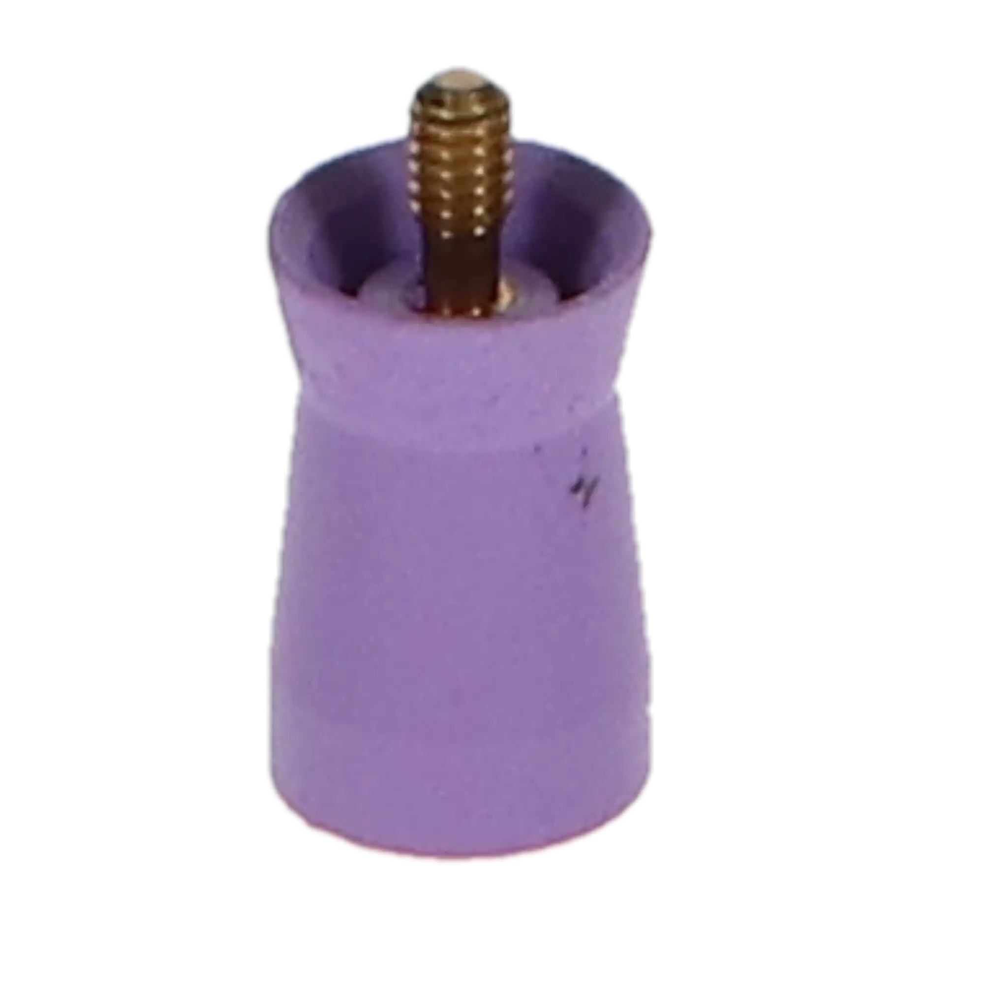 Young Traditional Web LF Prophy Cups, Webbed, Screw Type, Soft, Purple, Latex-Free, 144/Pkg, 054101 thumbnail 2