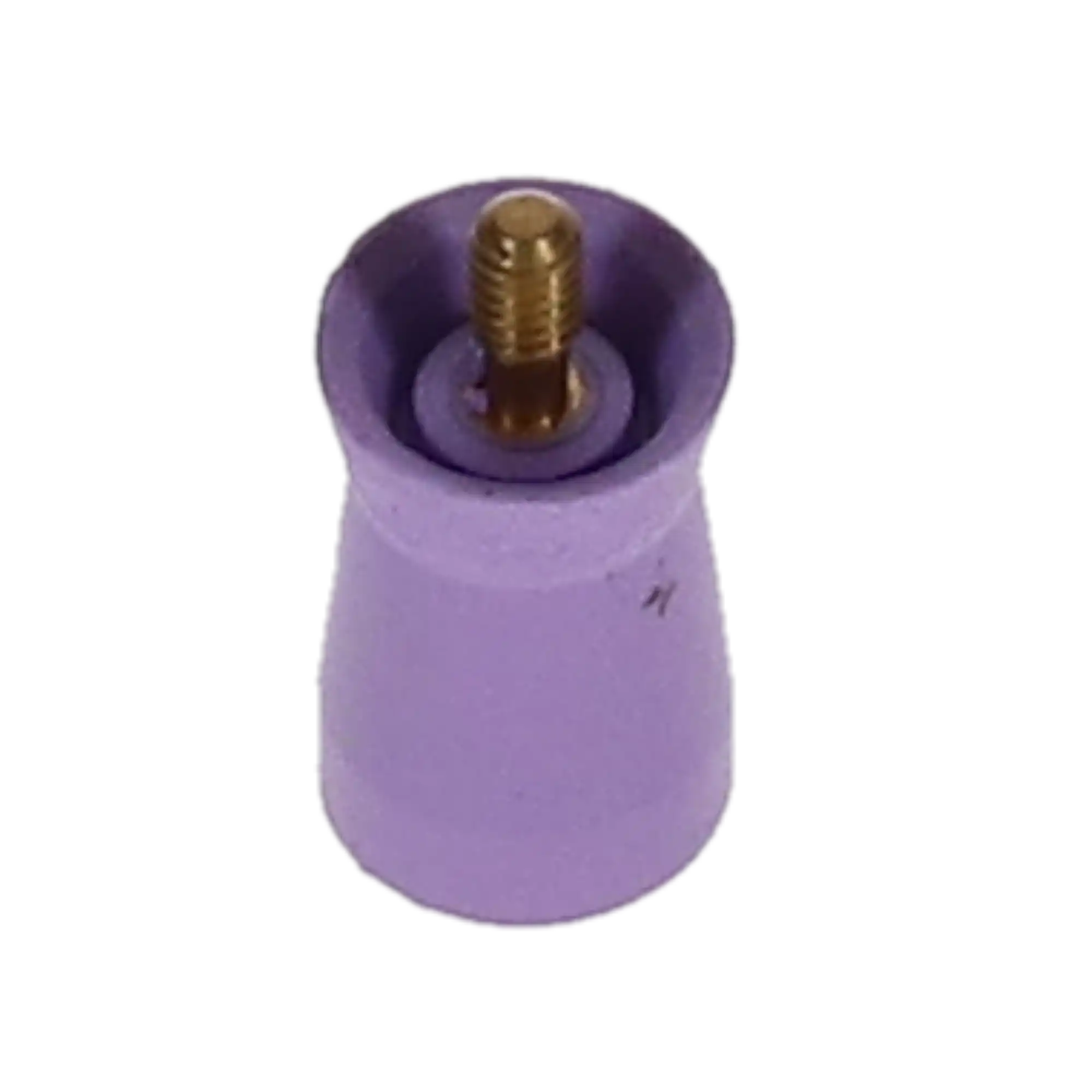 Young Traditional Web LF Prophy Cups, Webbed, Screw Type, Soft, Purple, Latex-Free, 144/Pkg, 054101 thumbnail 3