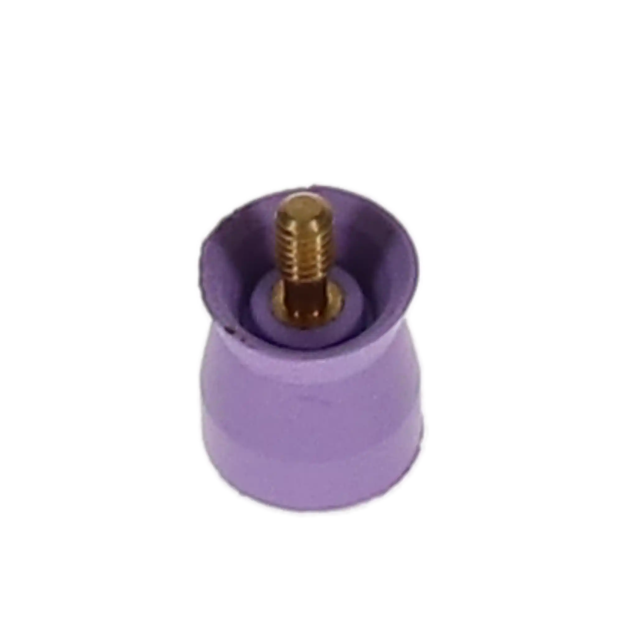 Young Dental Petite Web LF Prophy Cups, Latex-Free, Soft, Purple, Short, Webbed, Screw-Type, 144/Bx, 054601 thumbnail 2