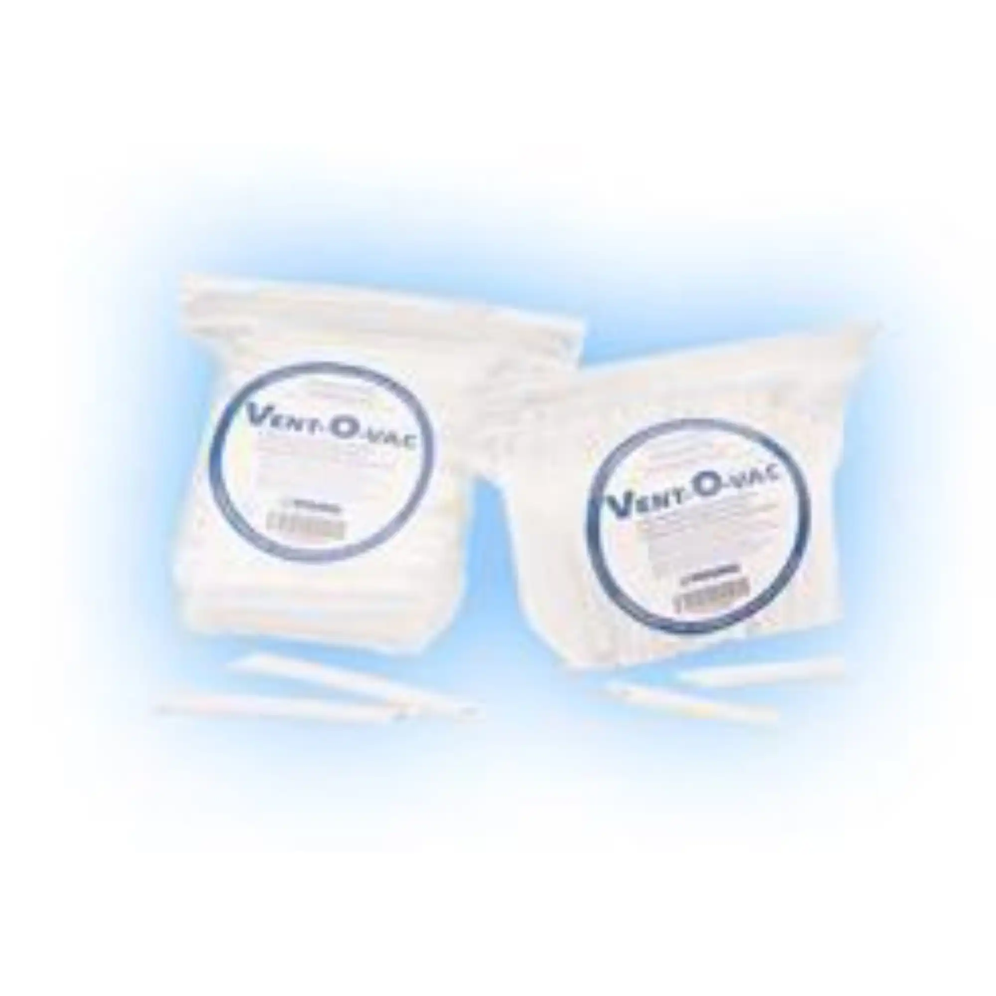 Vent-O-Vac High Volume Evacuation Tips, Both Ends Vented, 5" Long, White, 100/Pk, 078110 thumbnail 2