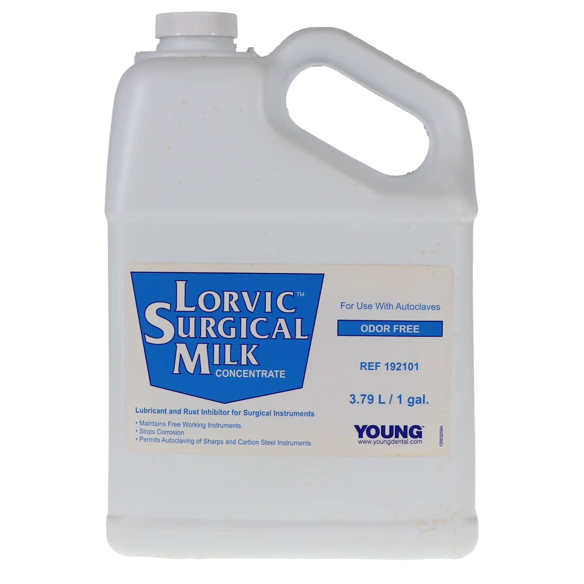 Lorvic Surgical Milk Concentrate Instrument Lubricant & Corrosion Inhibitor, Non-Toxic, Odor-Free, 1 Gallon Bottle, 192101 thumbnail 7