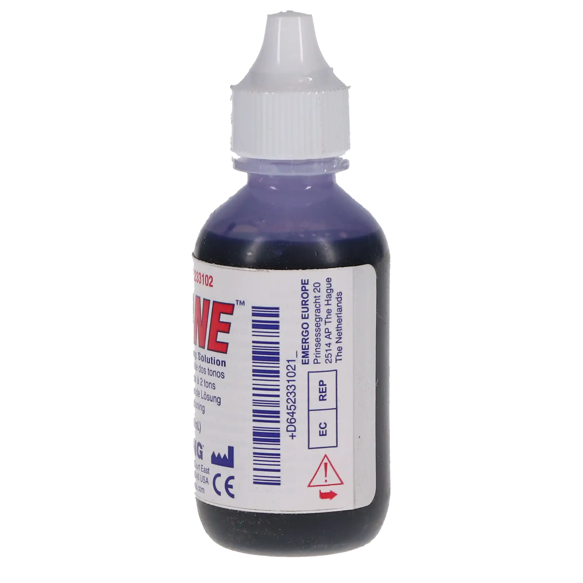 2Tone Disclosing Solution, Liquid, 2 oz Bottle, 1/Pk, 233102 thumbnail 3