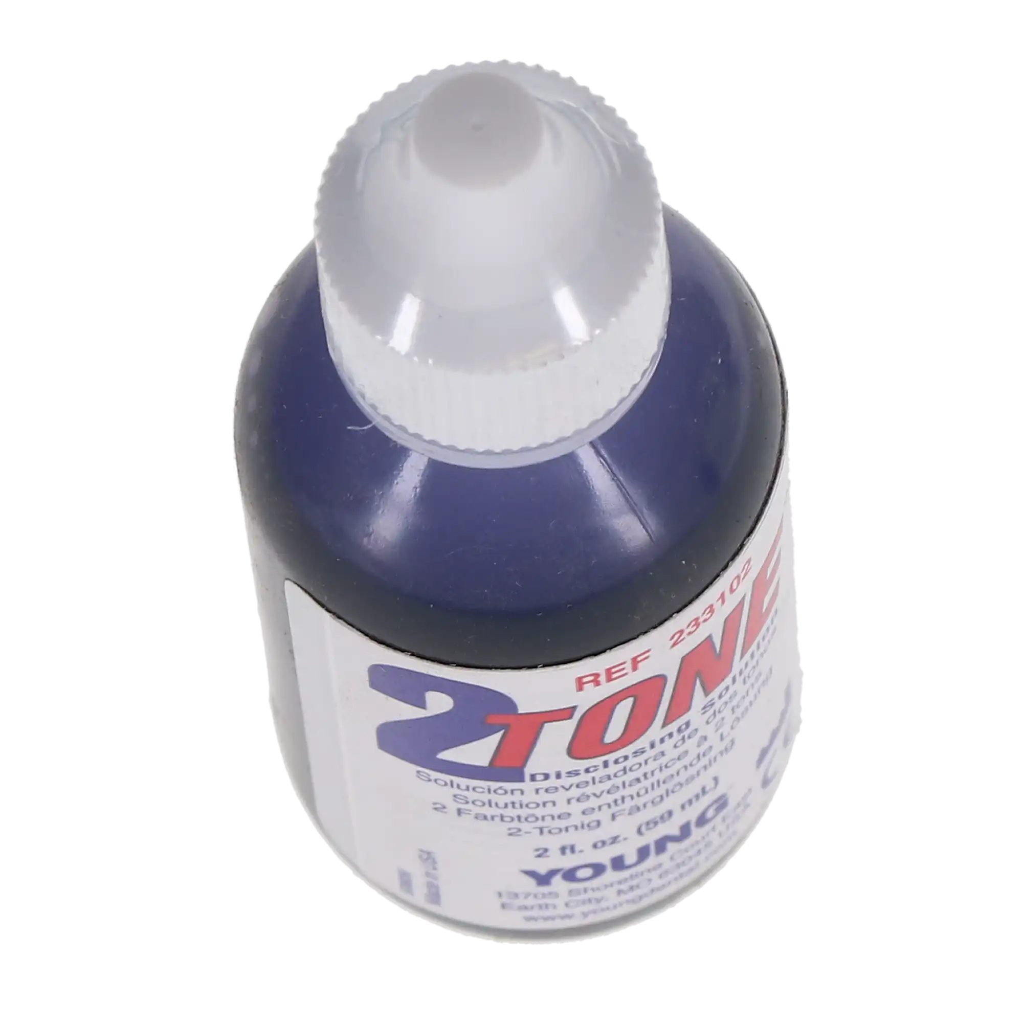 2Tone Disclosing Solution, Liquid, 2 oz Bottle, 1/Pk, 233102 thumbnail 6