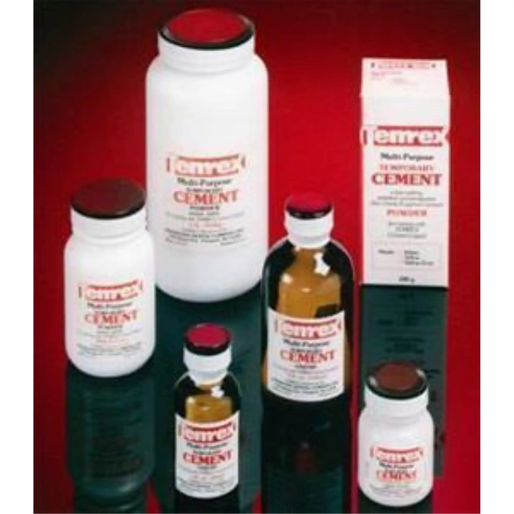 Temrex Zinc Oxide Eugenol Temporary Cement Powder, Yellow, 100g Bottle, 341 thumbnail 6