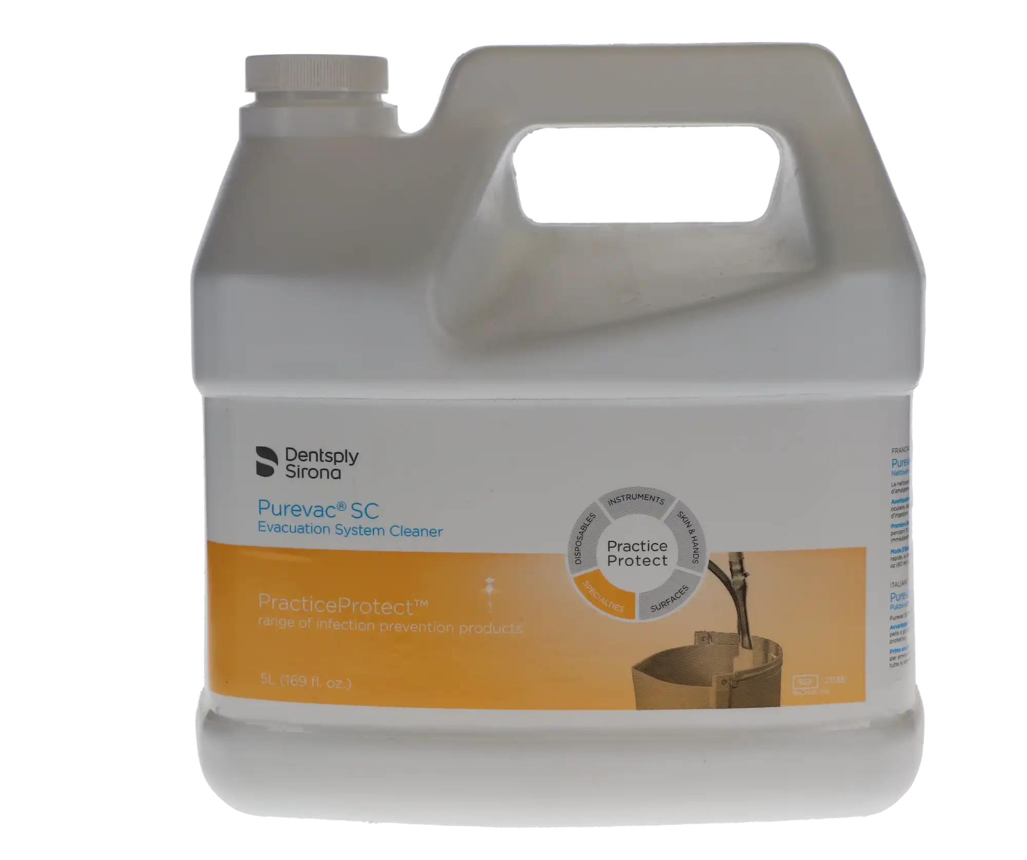 Purevac SC Evacuation System Cleaner, 5 L Bottle, 1 oz Pump, 169 Treatments, 21135 thumbnail 5