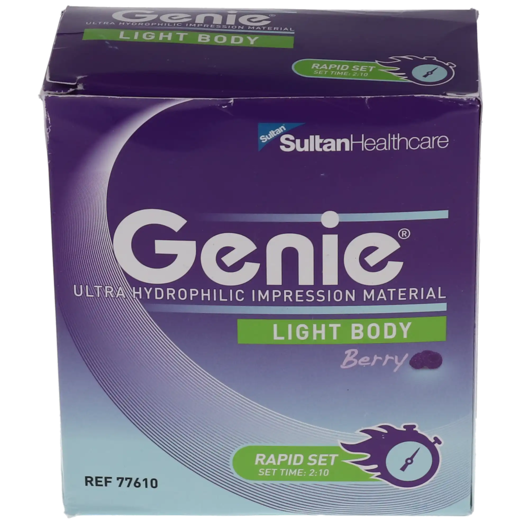 Genie VPS Impression Material, Light Body, Rapid Set, Berry Flavor, Green, 50 ml Cartridges, 2/Pk, 77610 thumbnail 4