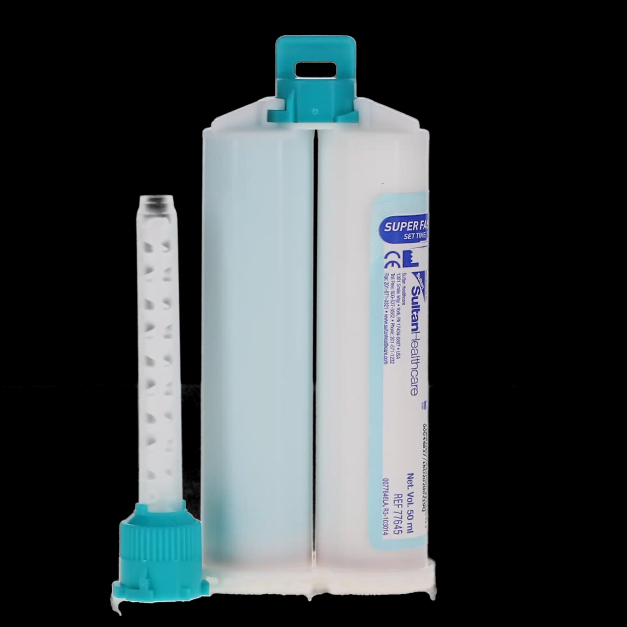Genie Bite Registration Material, Super Fast Set (60 sec), Mint, 50 ml Cartridges, 2/Pk with 6 Mixing Tips, 77645 thumbnail 5