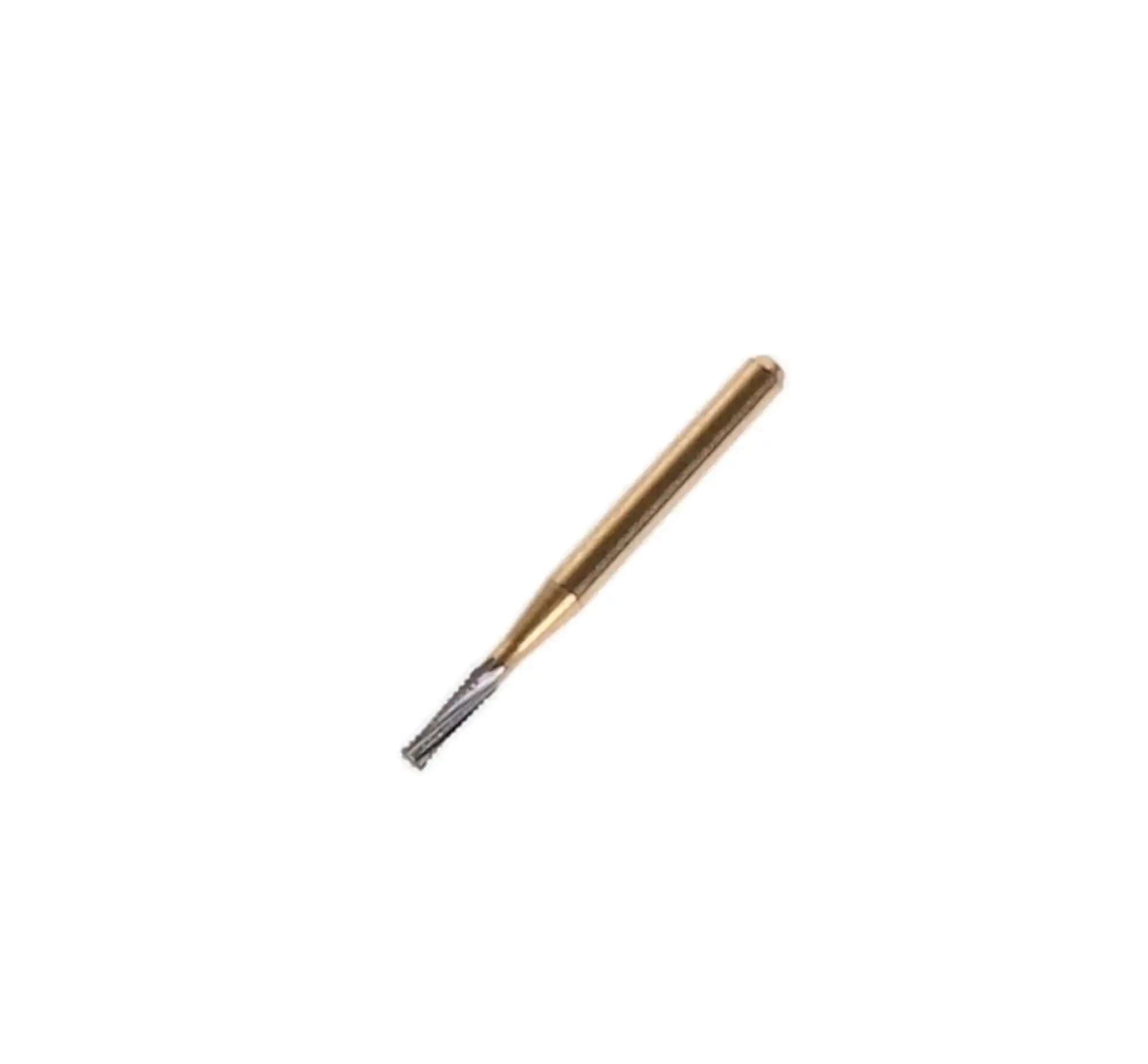 Great White Gold Series Carbide Burs, FG, Straight Cross Cut Fissure, #557, 100/Pk, 13091 thumbnail 2