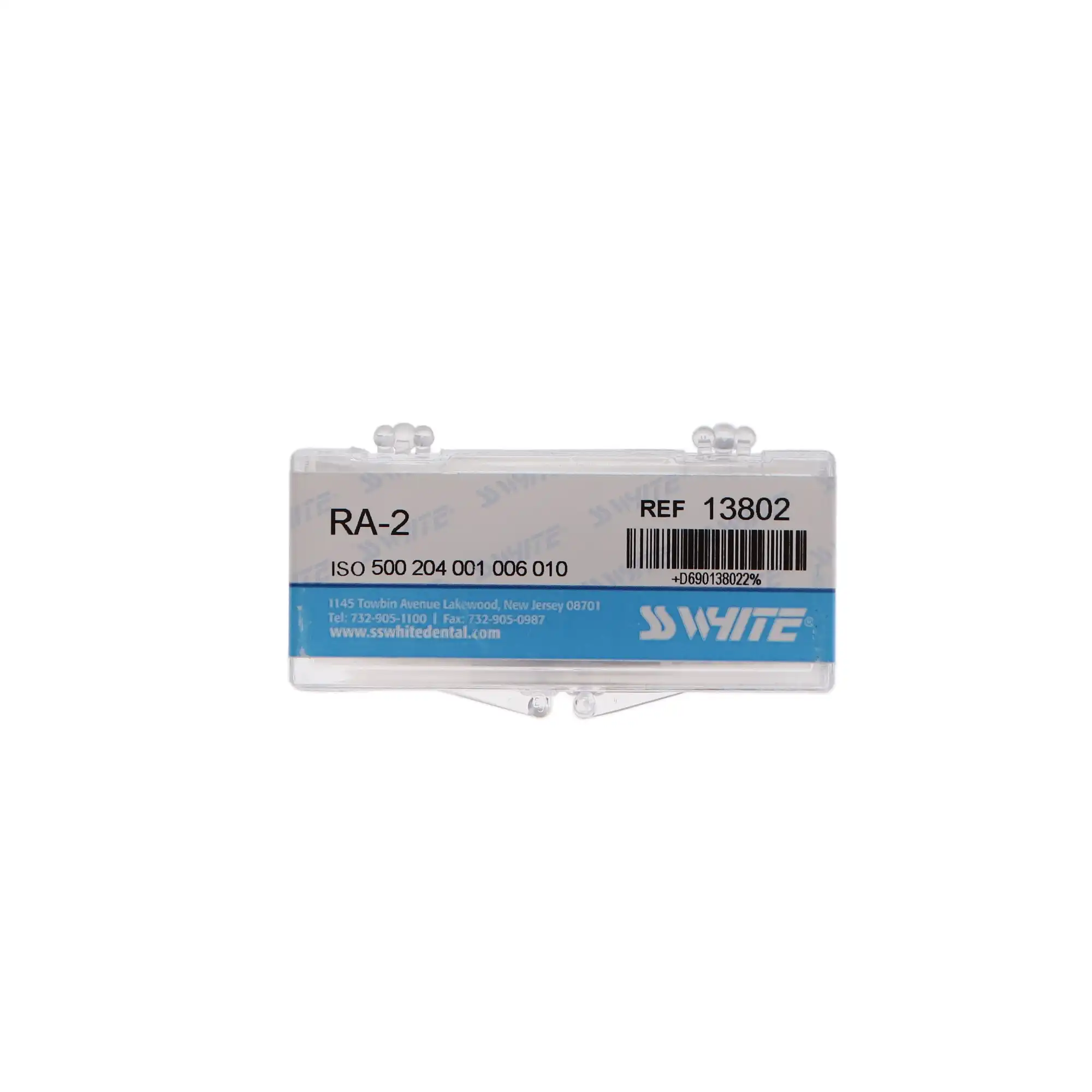 SS White Standard Operative Carbide Burs, RA (Right Angle Latch), Round #2, 1.0 mm Head, 100/Pk, 13802 thumbnail 4
