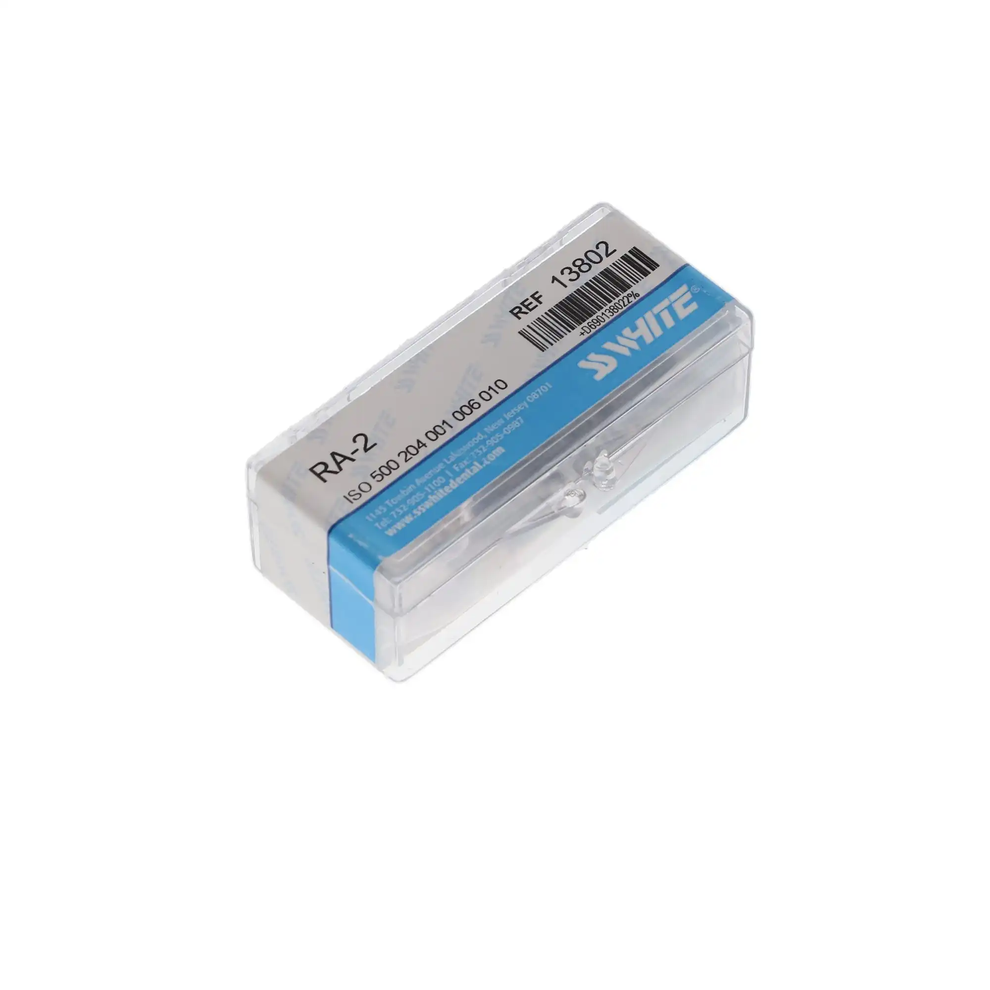 SS White Standard Operative Carbide Burs, RA (Right Angle Latch), Round #2, 1.0 mm Head, 100/Pk, 13802 thumbnail 5