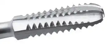 SS White #1557 Surgical Length Carbide Bur, Friction Grip (FG), Straight Fissure Round End Cross Cut, 1.0 mm Head, 5/Pkg, 14059-5 thumbnail 2